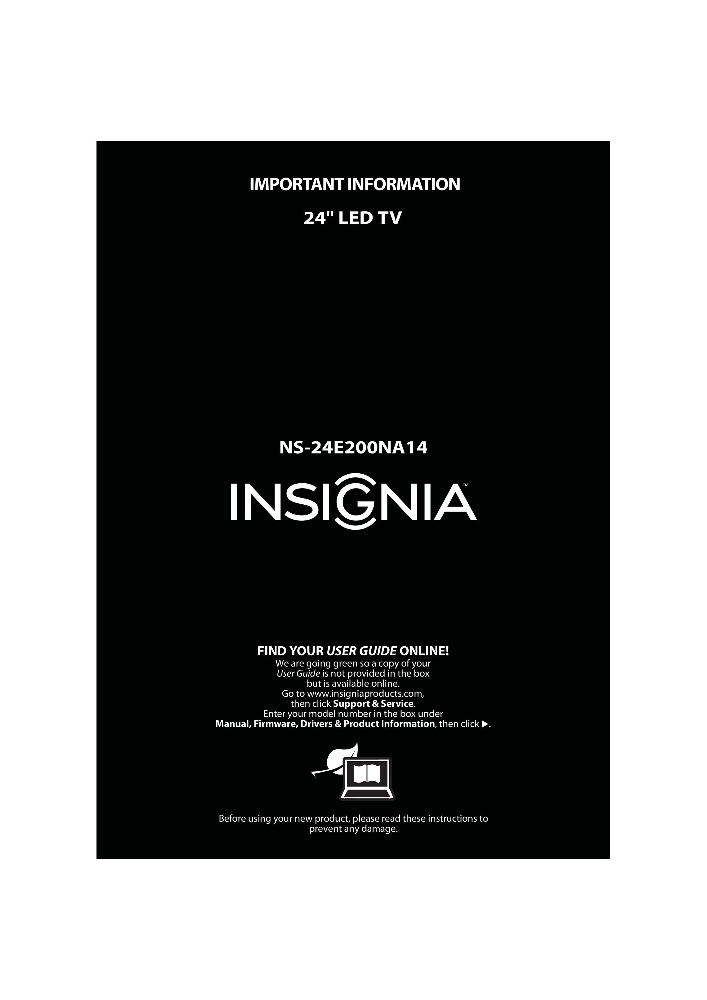 Insignia NS-24E200NA14 Work Light User Manual