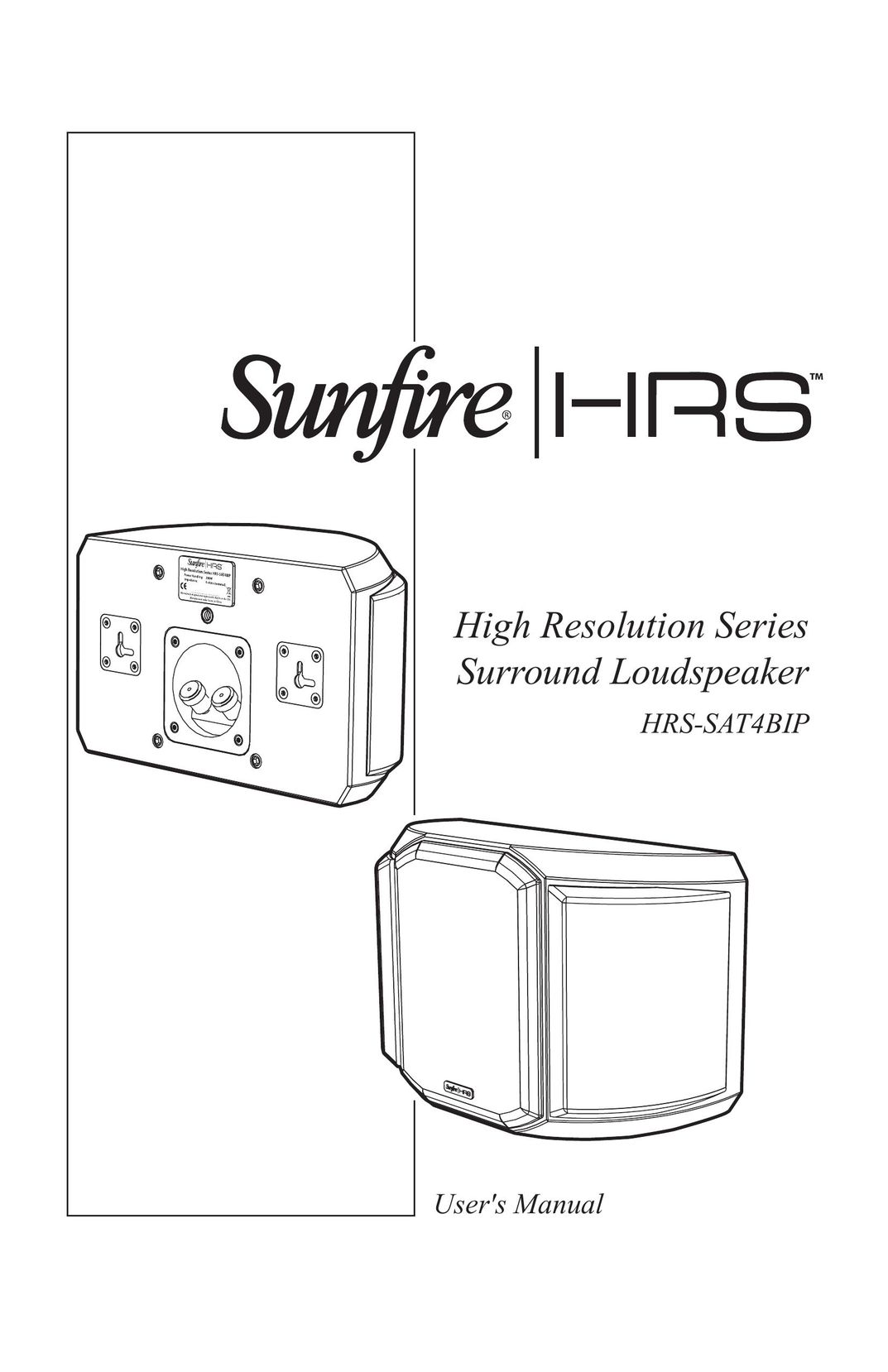 Sunfire HRS-SAT4BIP Work Light User Manual