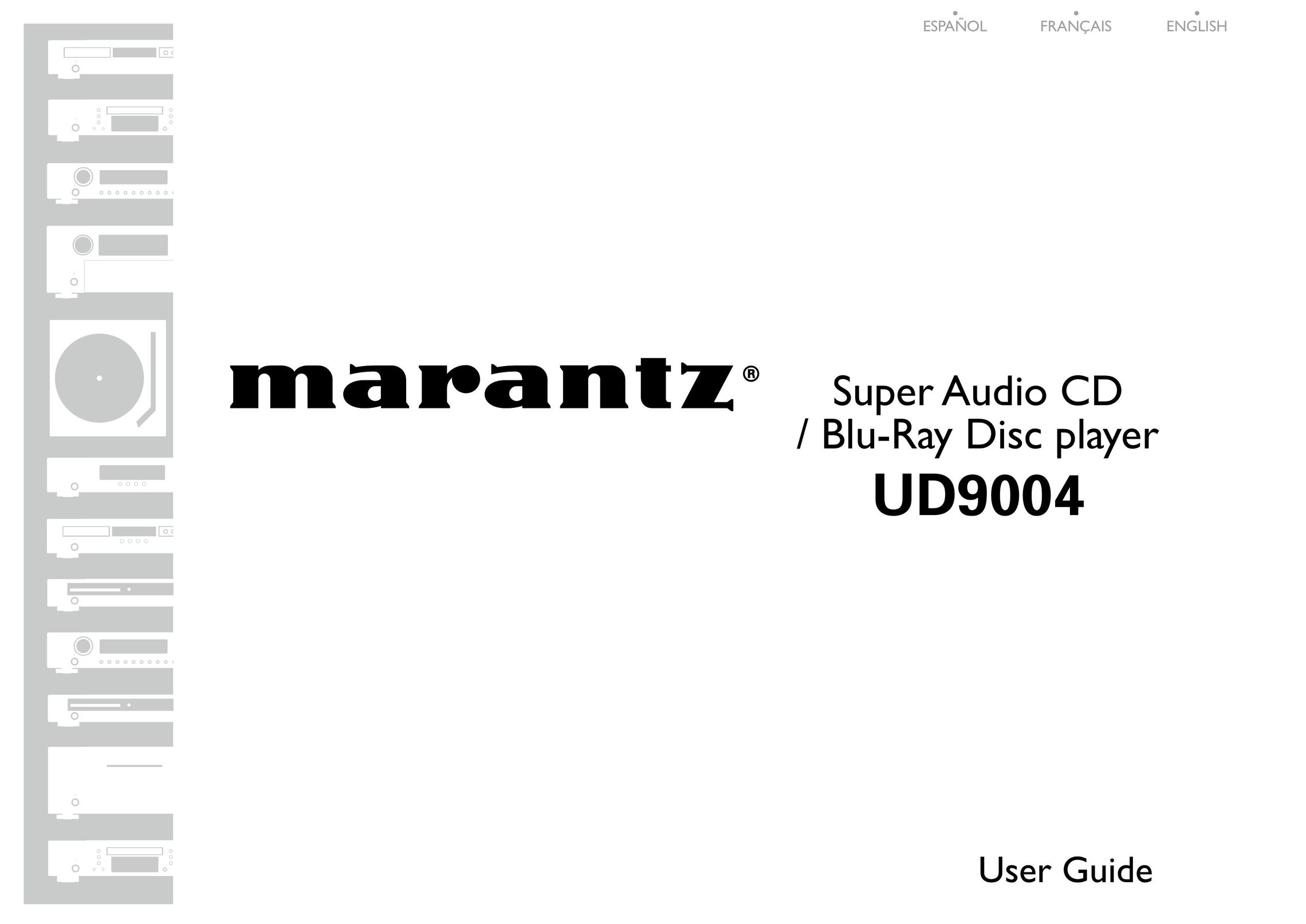 Marantz 541110297226M Blu-ray Player User Manual