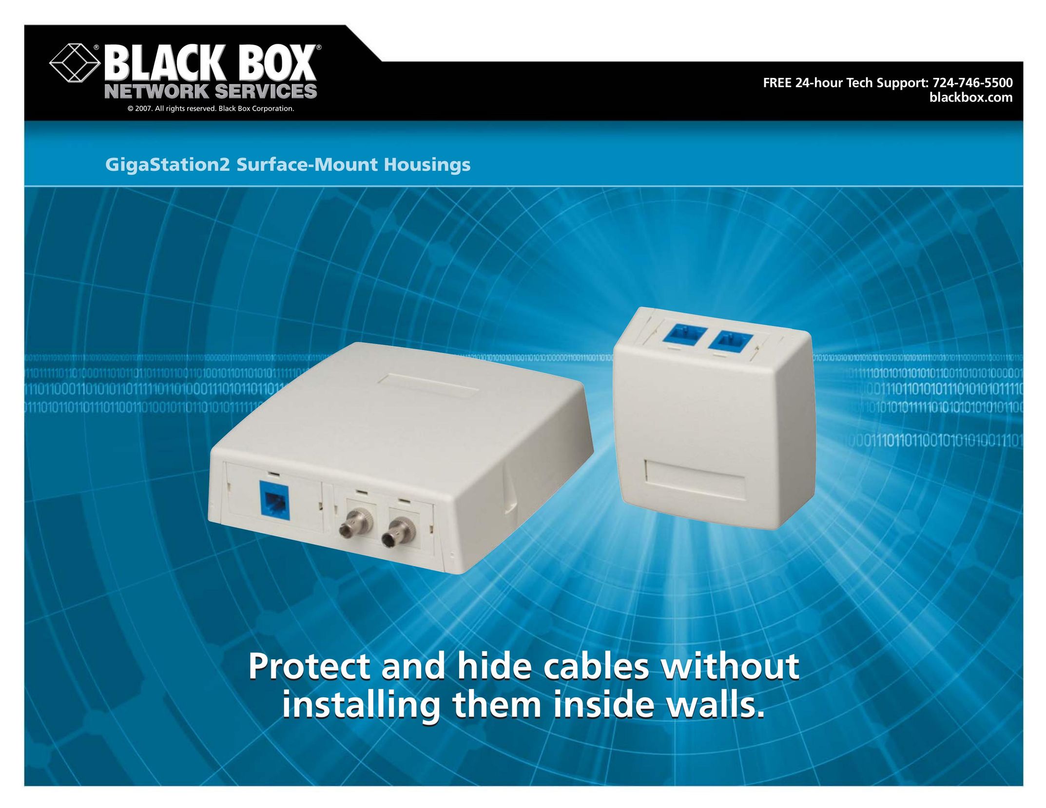 Black Box WPT901 Cable Box User Manual