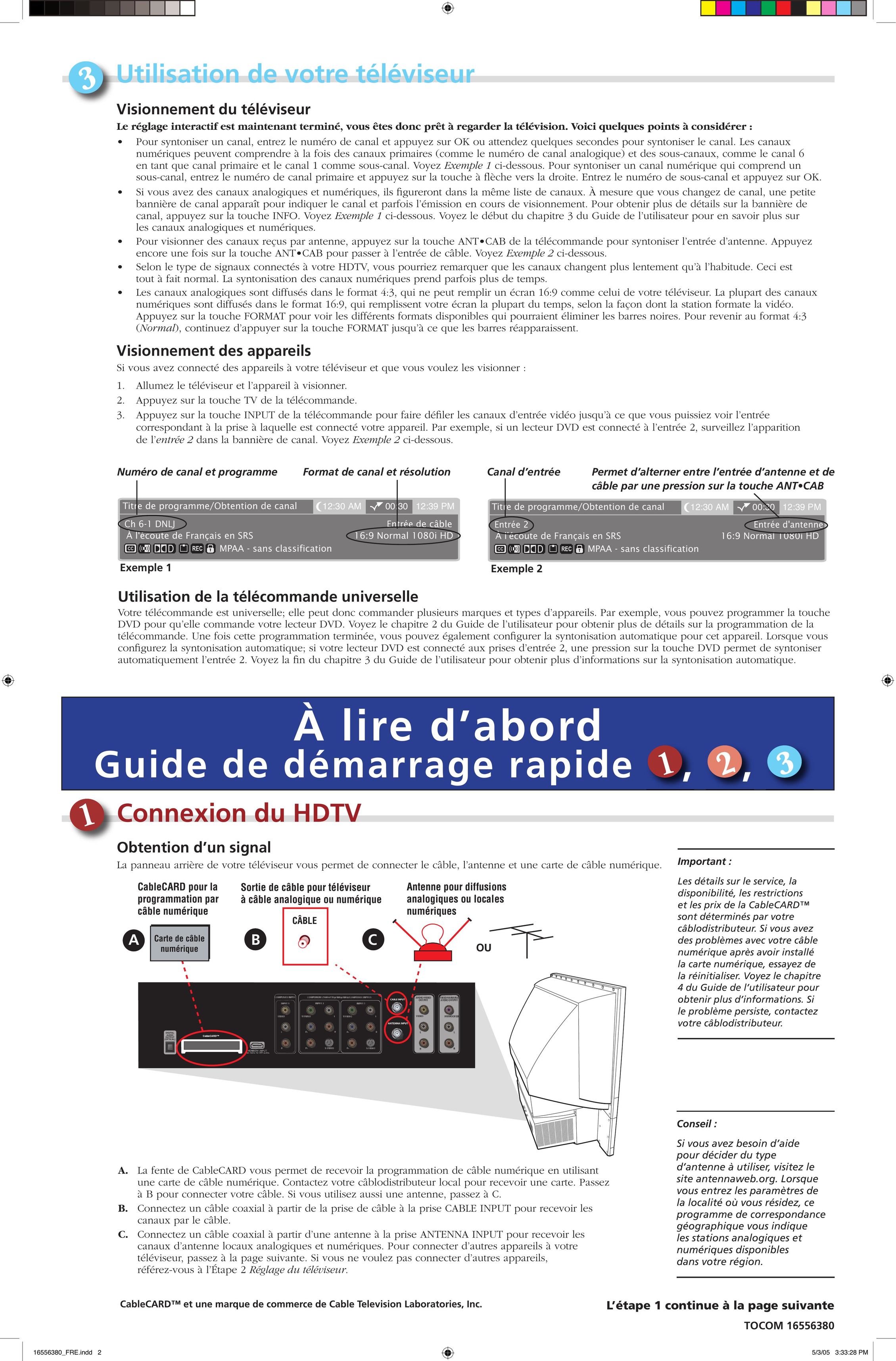 Cable Electronics DVDR7300H Cable Box User Manual