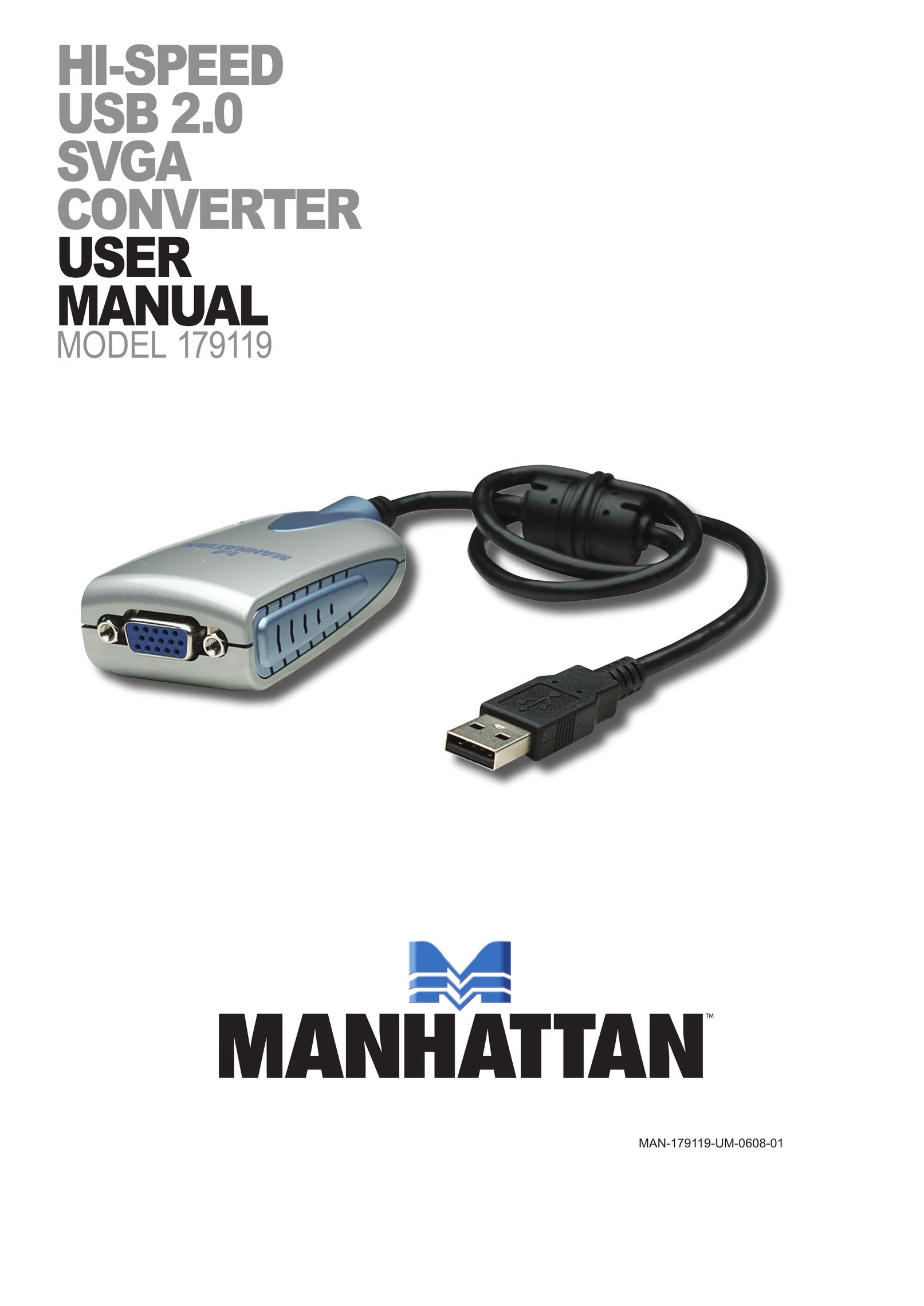 Manhattan Computer Products 179119 Cable Box User Manual