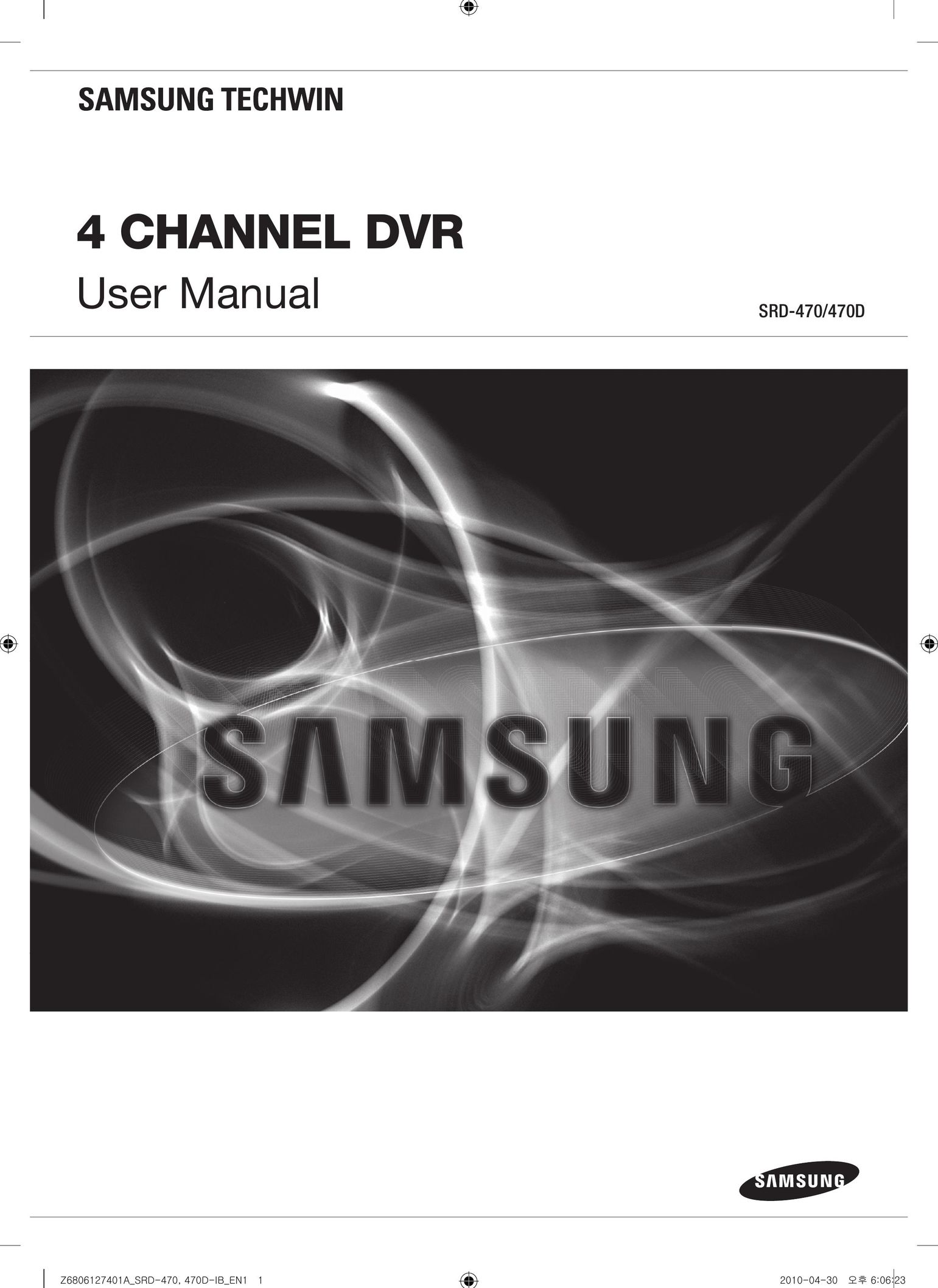 Samsung SRD-470 Cable Box User Manual