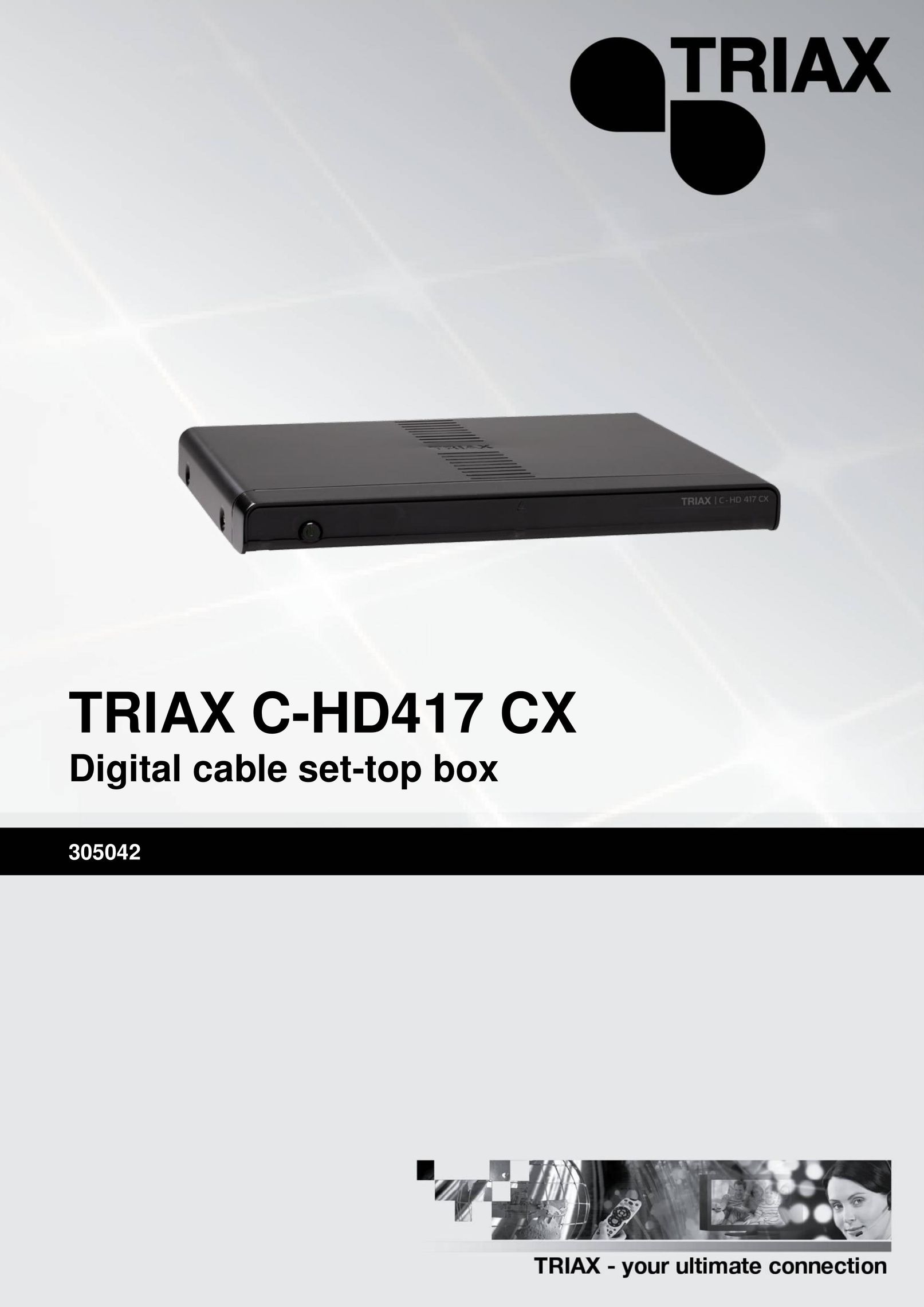 Triax C-HD417 CX Cable Box User Manual