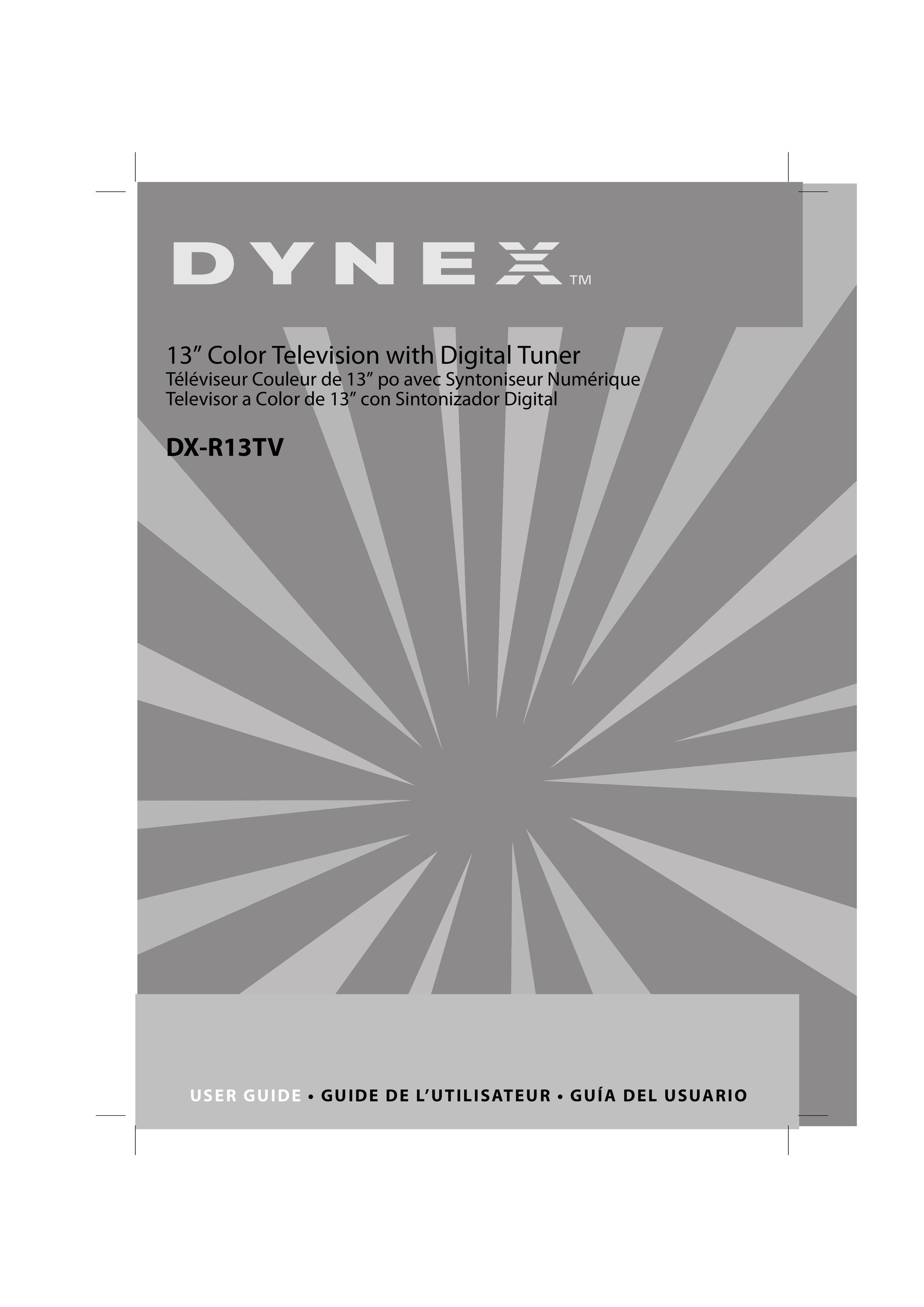 Dynex DX-R13TV CRT Television User Manual