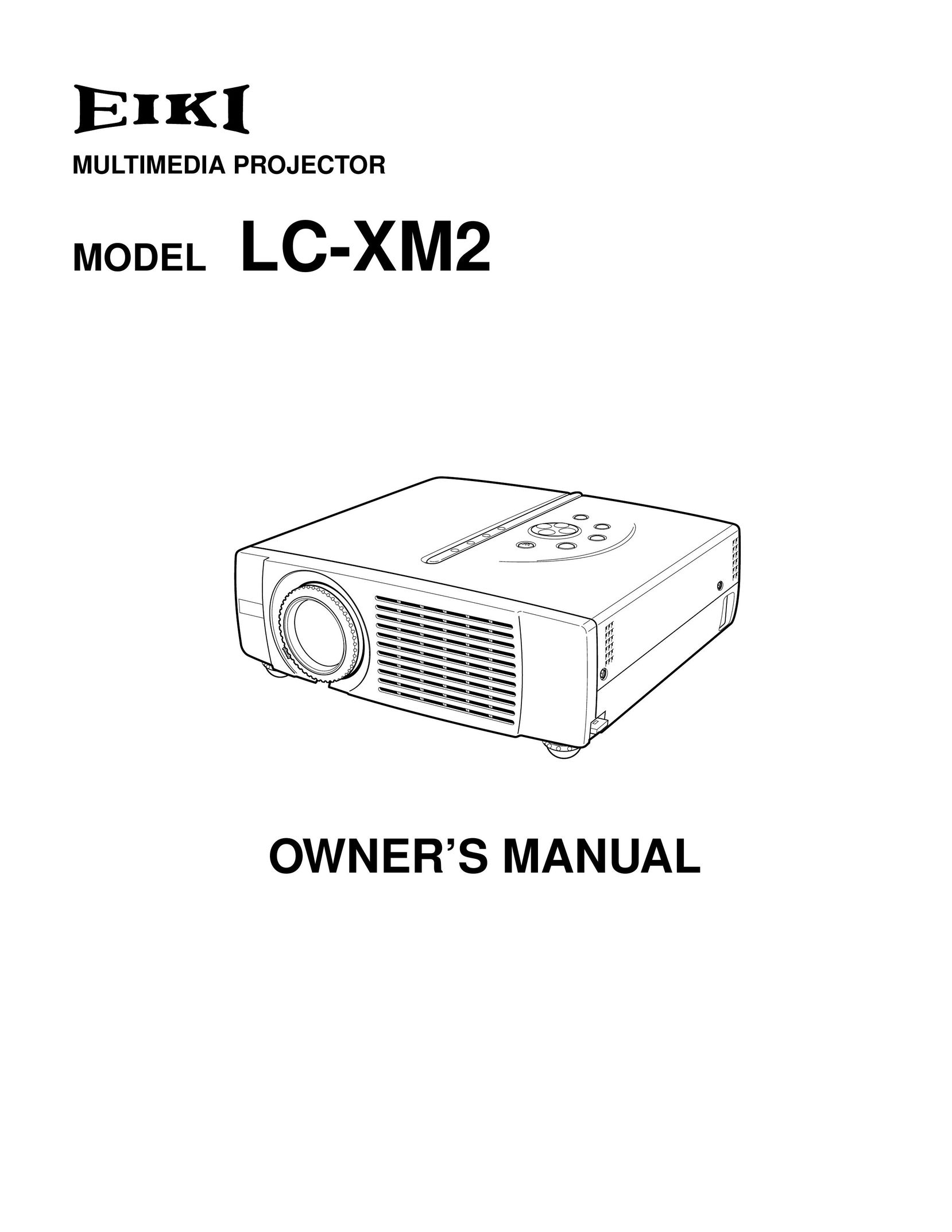 Eiki LC-XM2 CRT Television User Manual