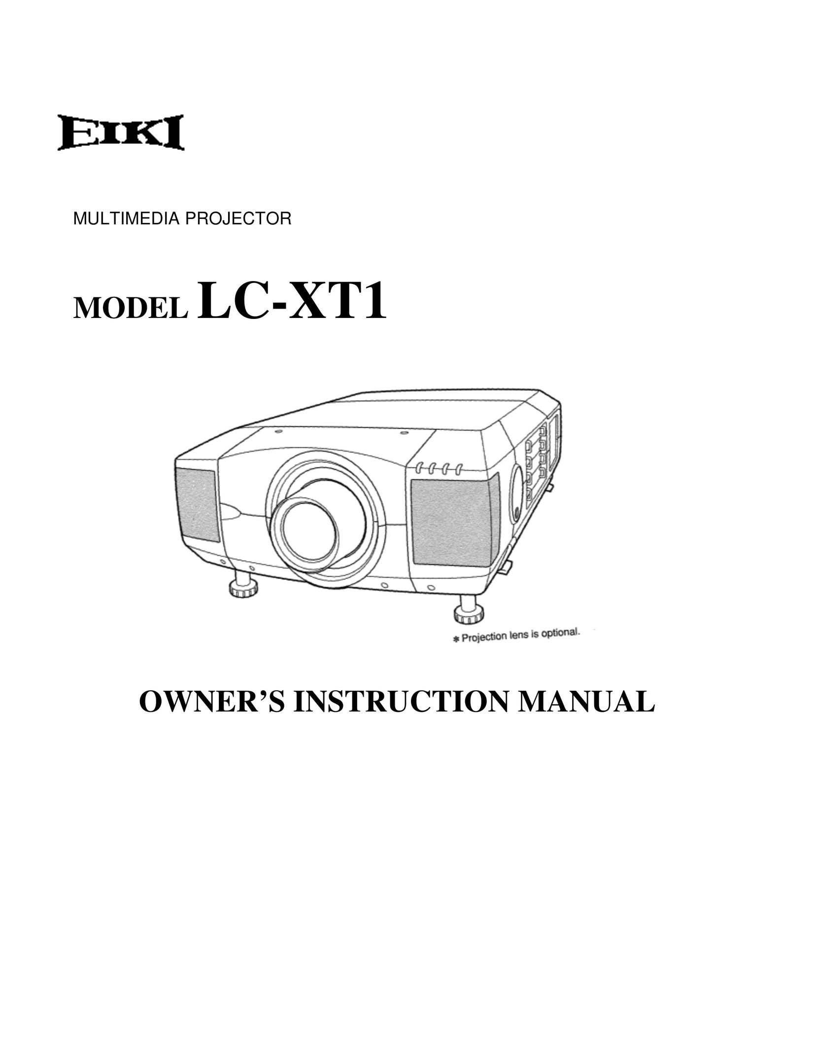 Eiki LC-XT1 CRT Television User Manual