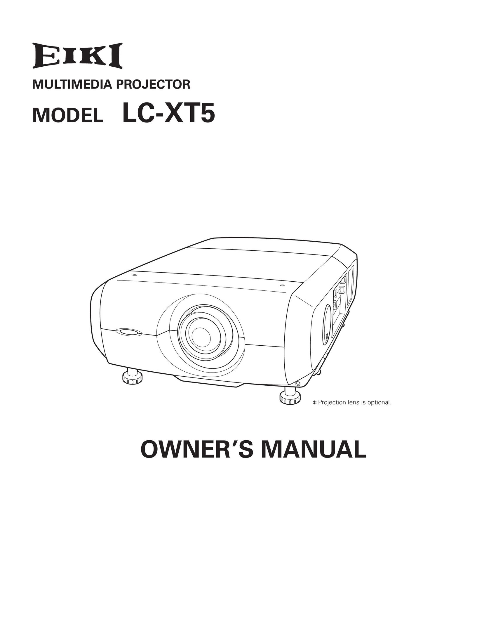 Eiki LC-XT5 CRT Television User Manual