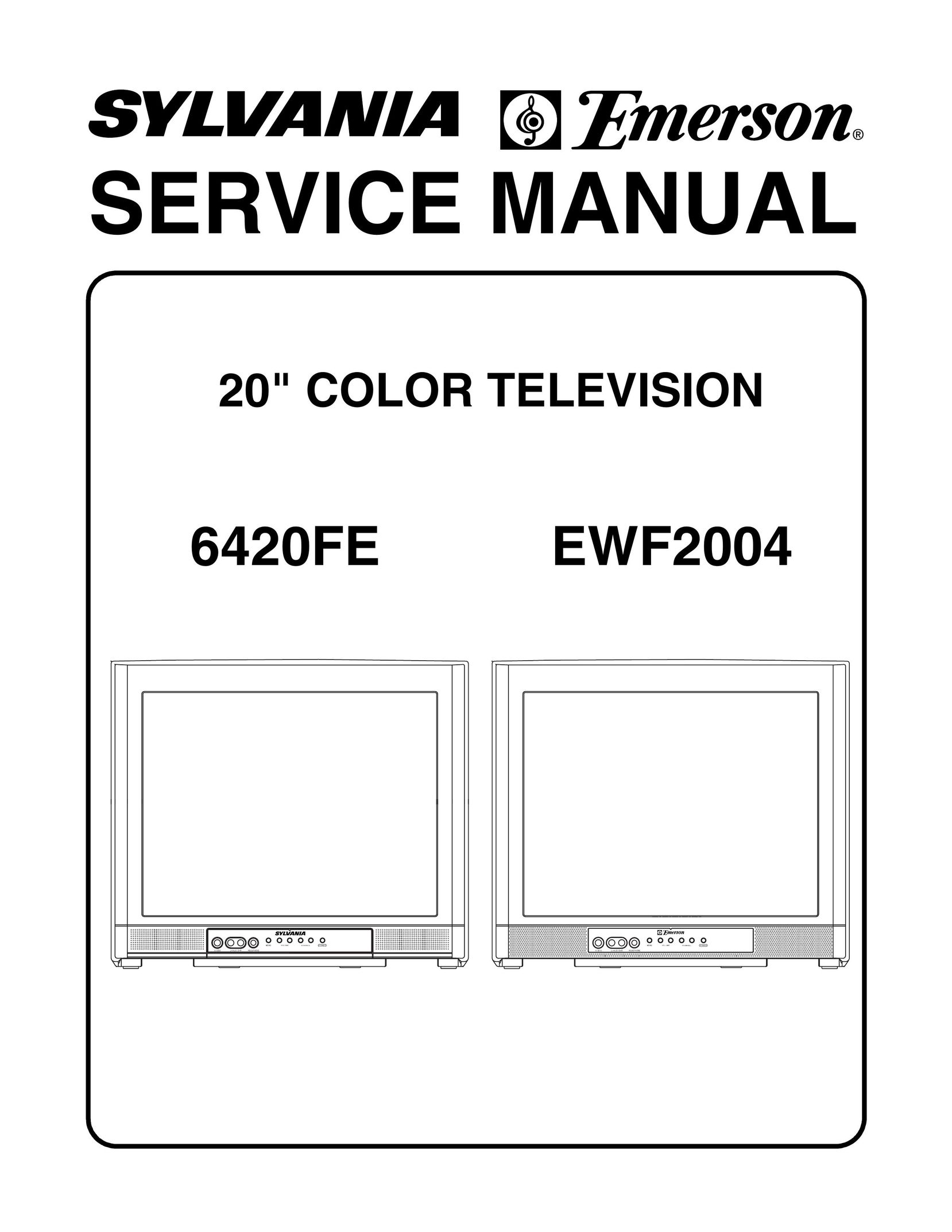 Emerson 6420FE CRT Television User Manual