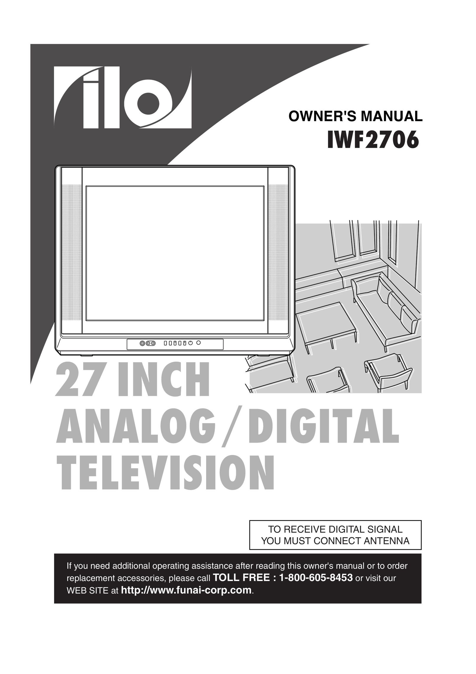 FUNAI IWF2706 CRT Television User Manual
