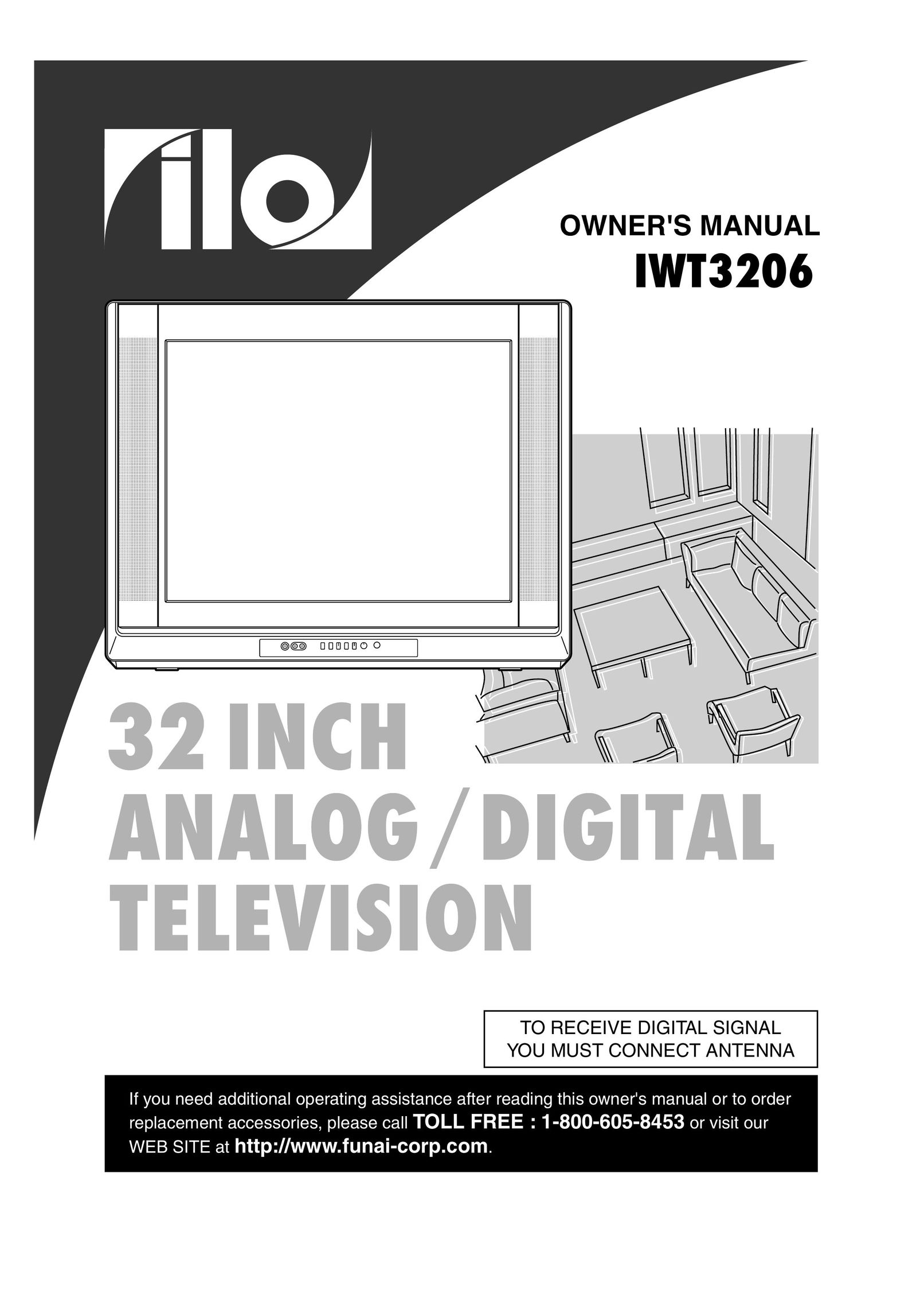 FUNAI IWT3206 CRT Television User Manual