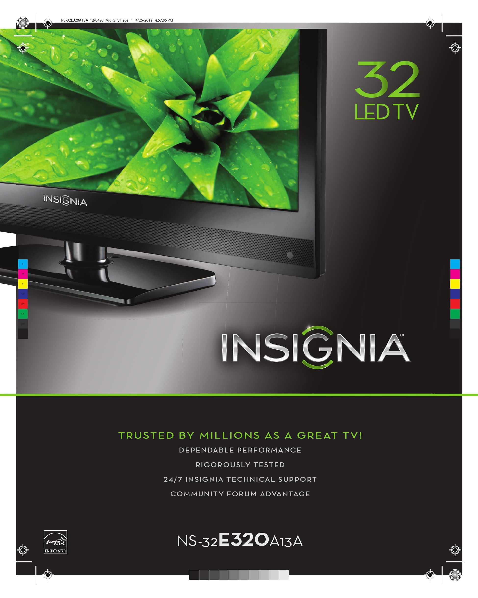 Insignia NS-32E320A13A CRT Television User Manual