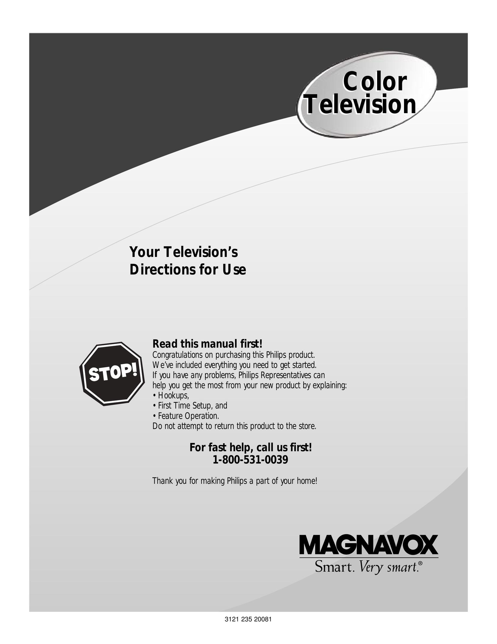 Magnavox 25i CRT Television User Manual