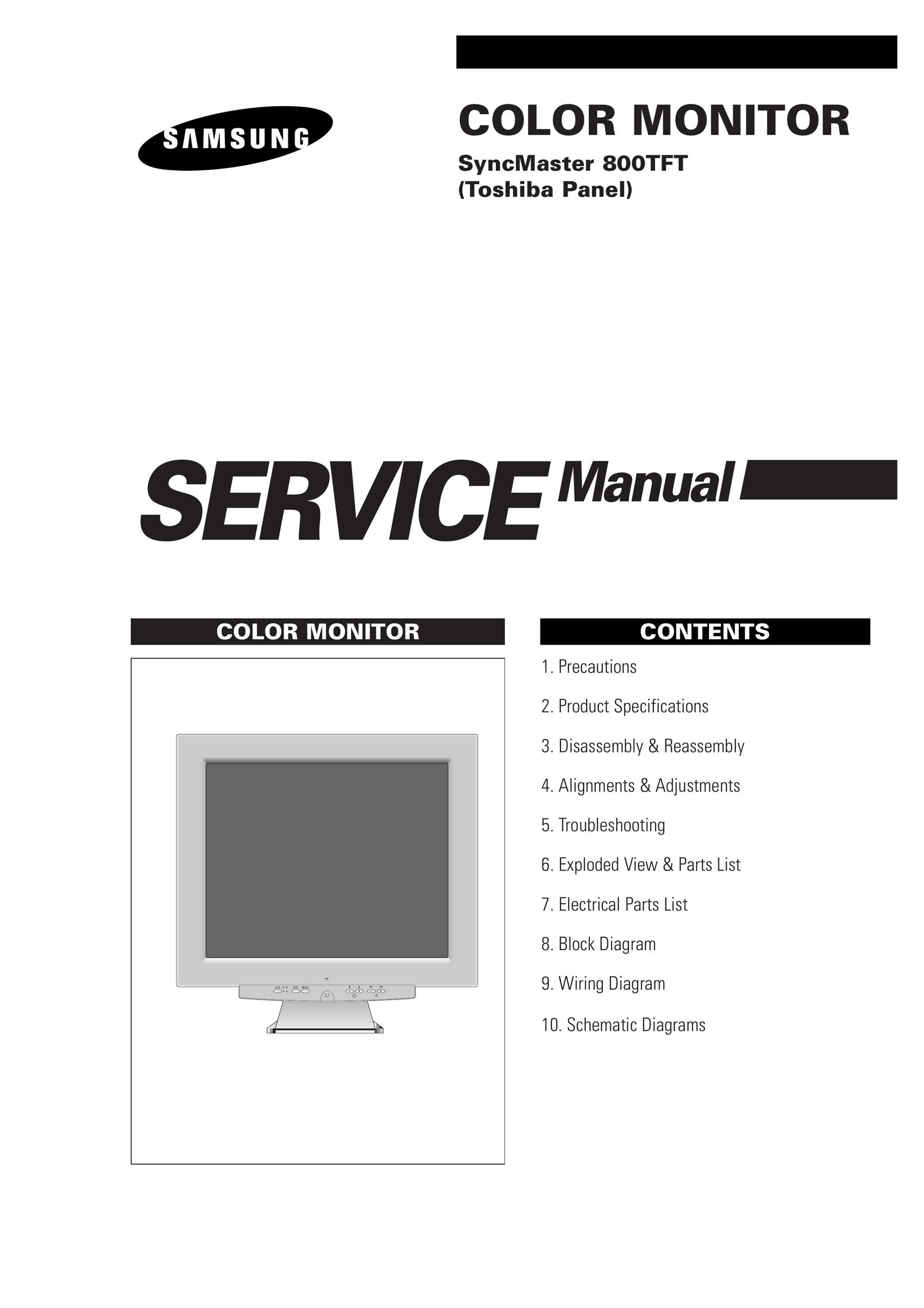 Sierra Wireless 800TFT CRT Television User Manual