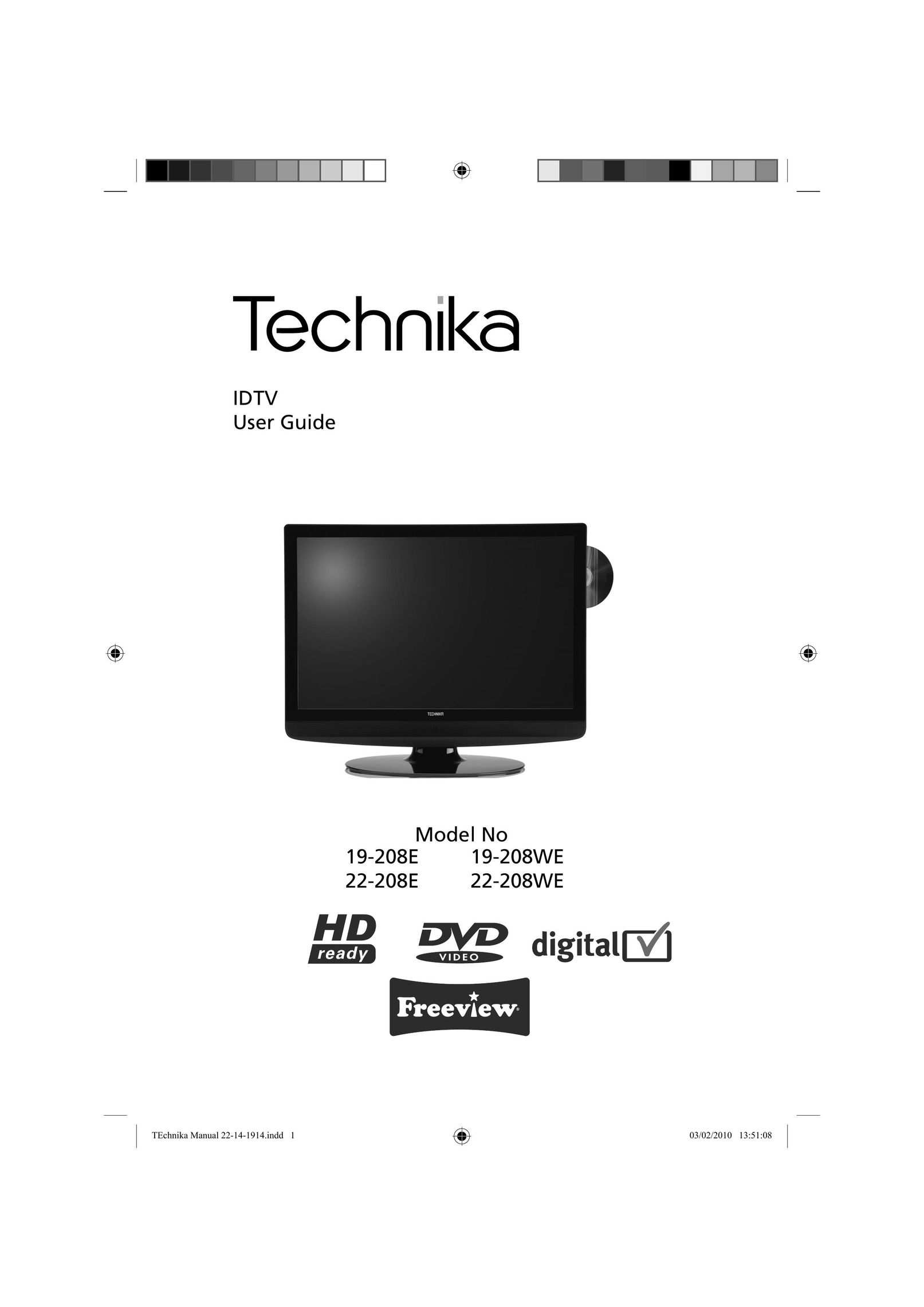 Technika 19-208WE CRT Television User Manual
