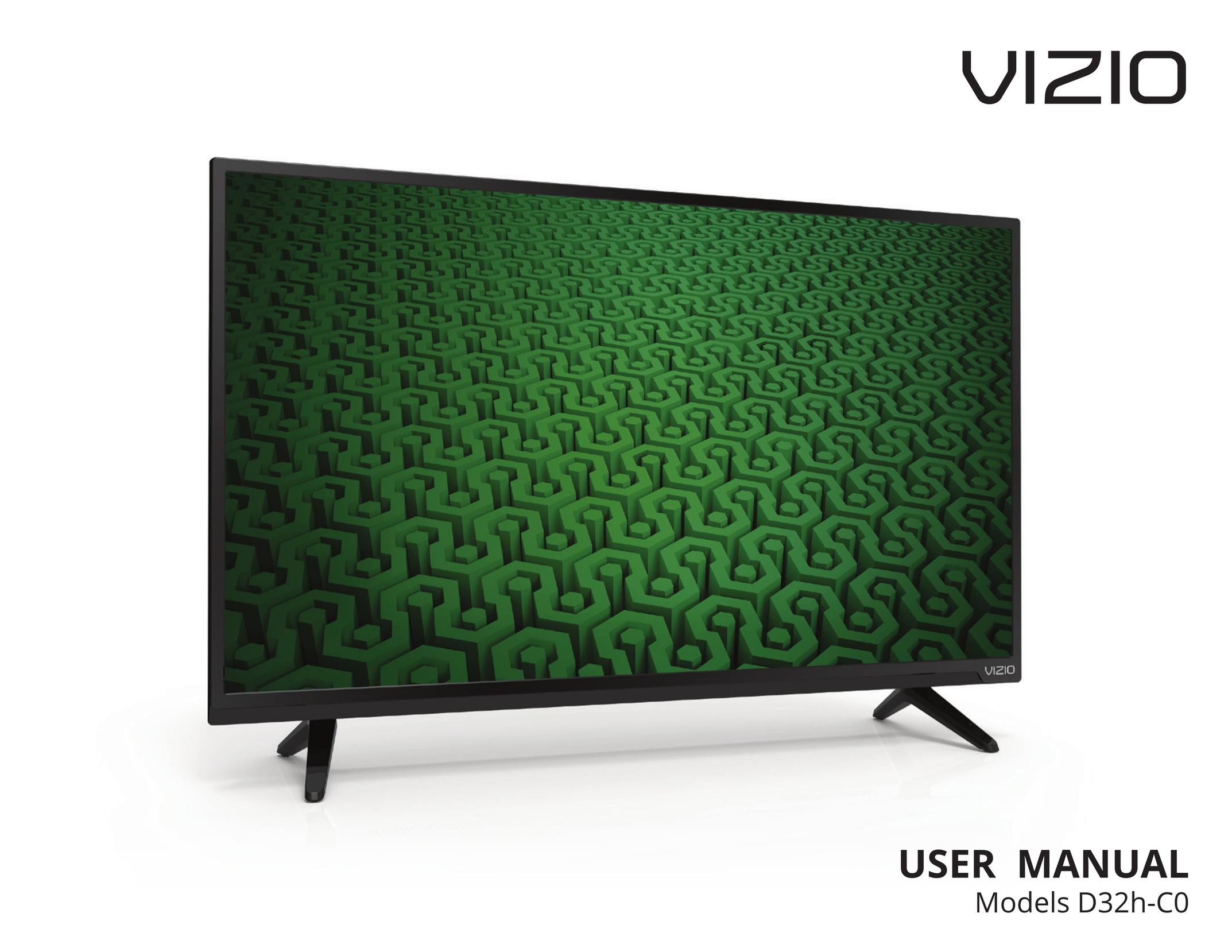 Vizio D32H-C0 CRT Television User Manual