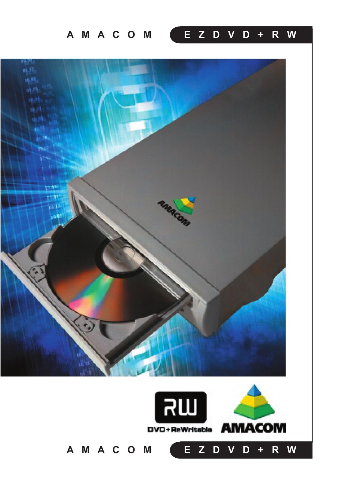 Amacom Technologies EZDVD+RW DVD Player User Manual