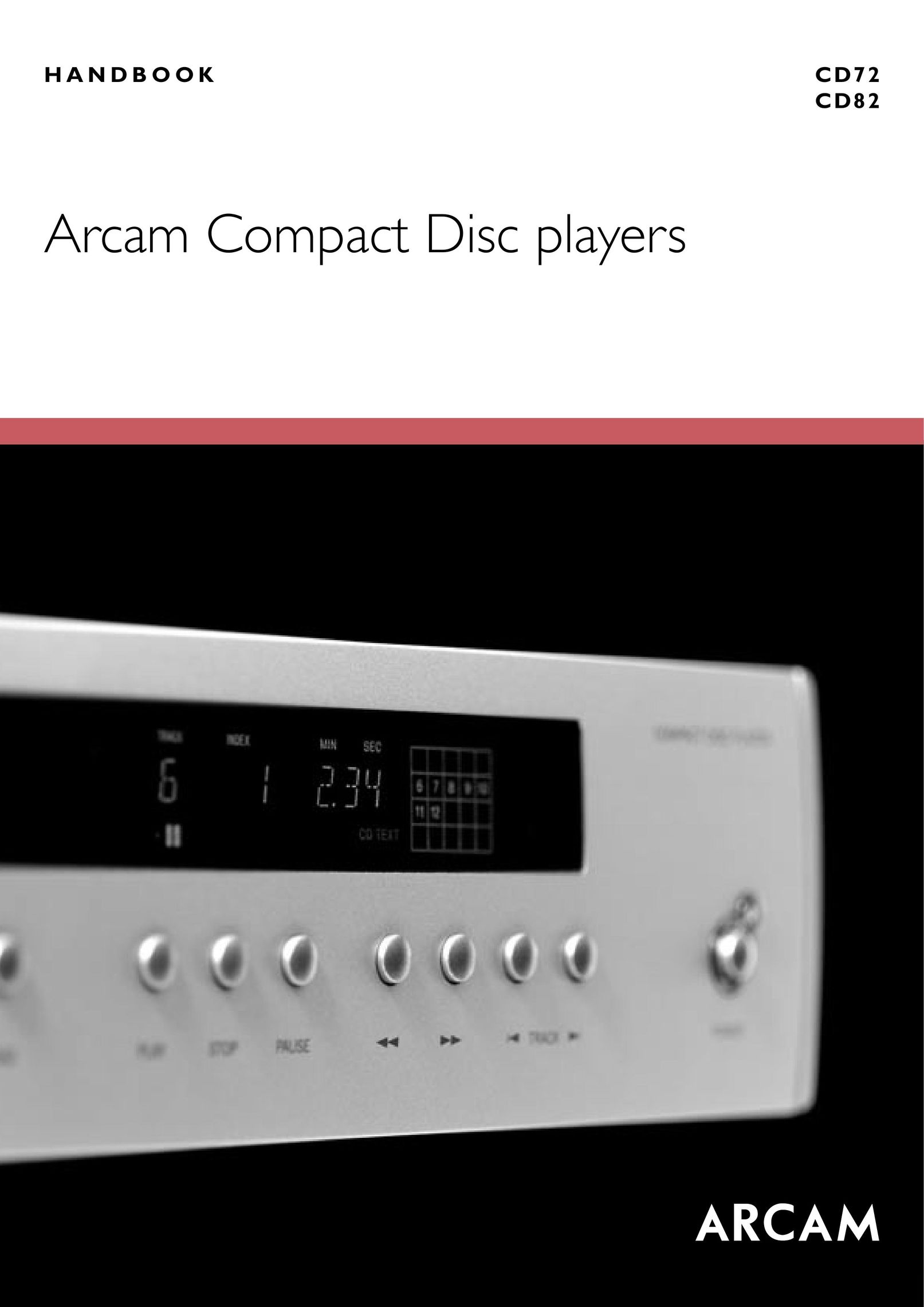 Arcam CD82 DVD Player User Manual