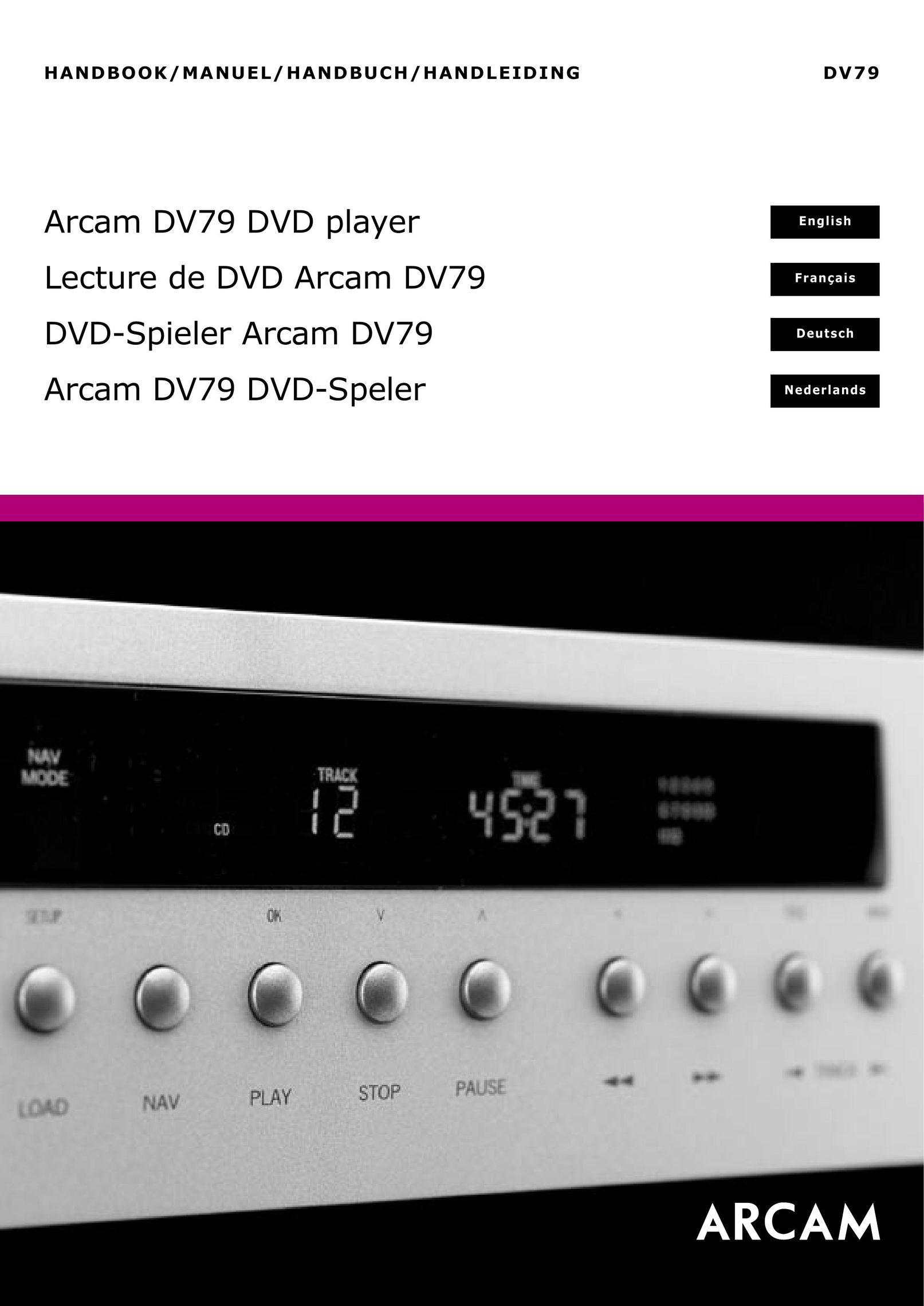 Arcam DV79 DVD Player User Manual