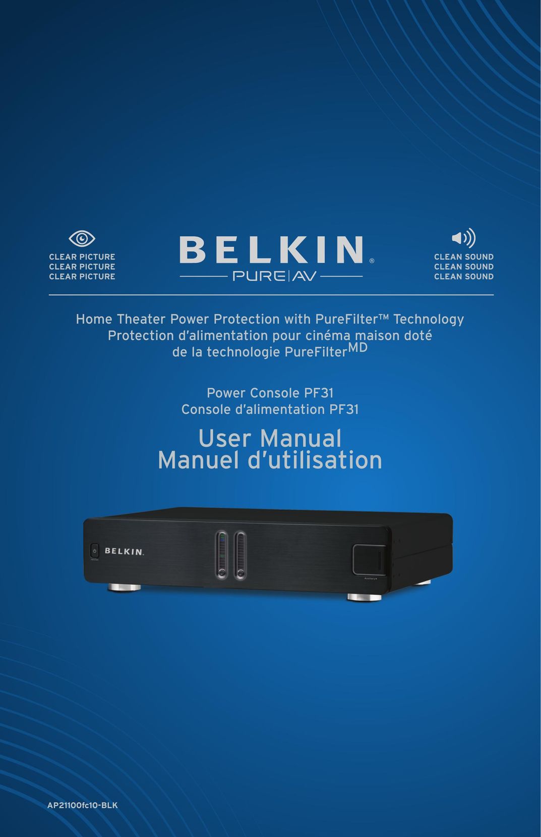 Belkin PF31 DVD Player User Manual