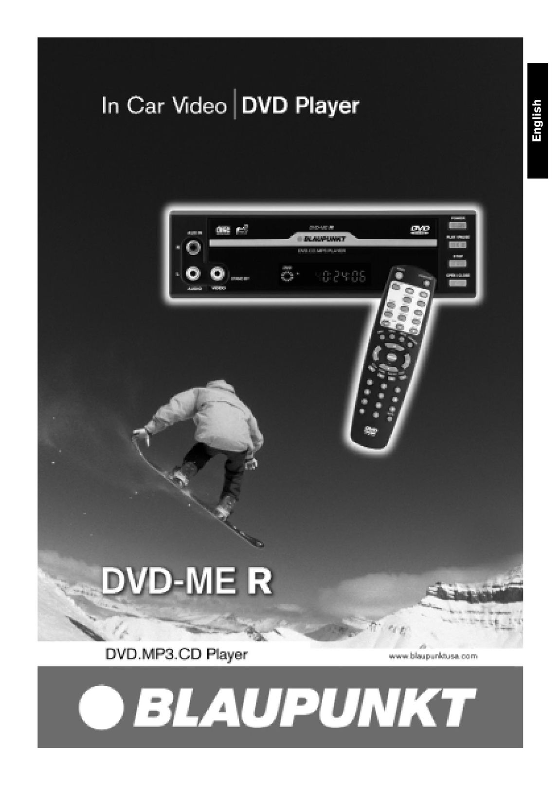 Blaupunkt DVD-ME R DVD Player User Manual