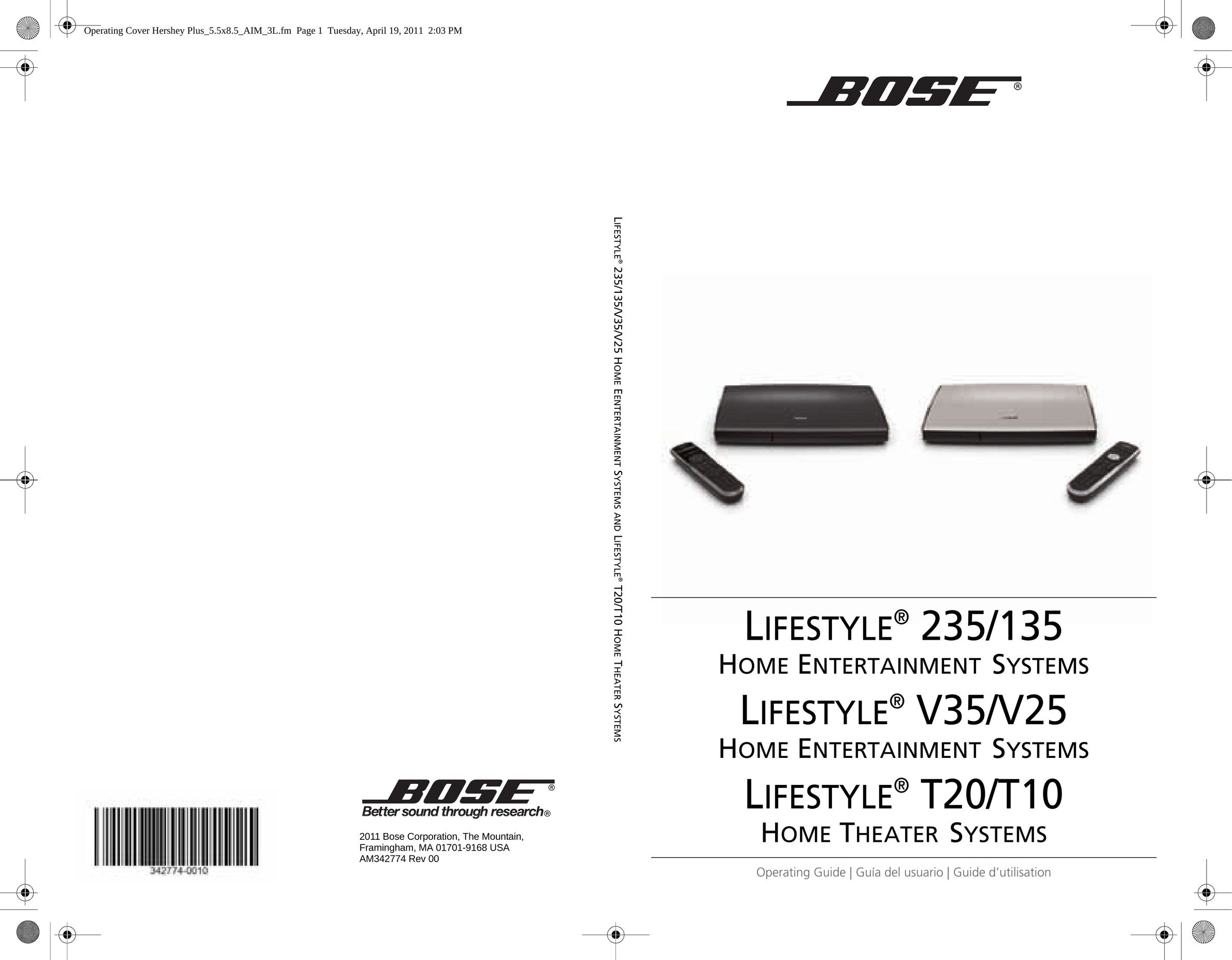Bose 235/135 DVD Player User Manual