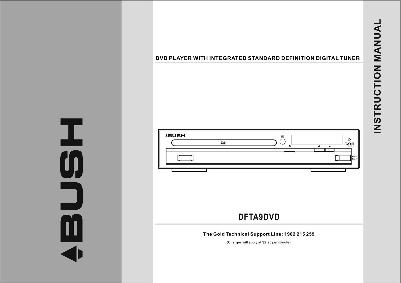 Bush DFTA9DVD DVD Player User Manual