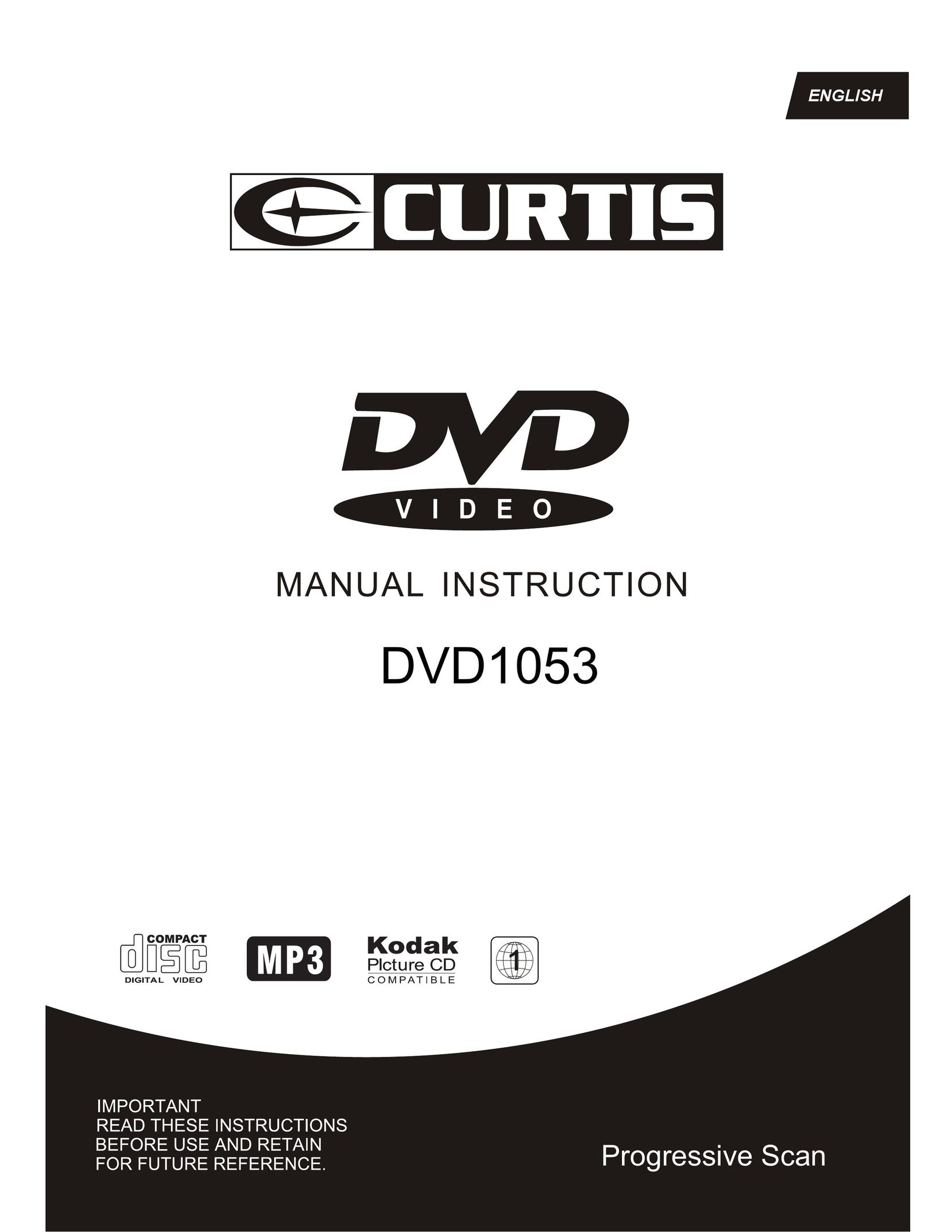 Curtis DVD1053 DVD Player User Manual