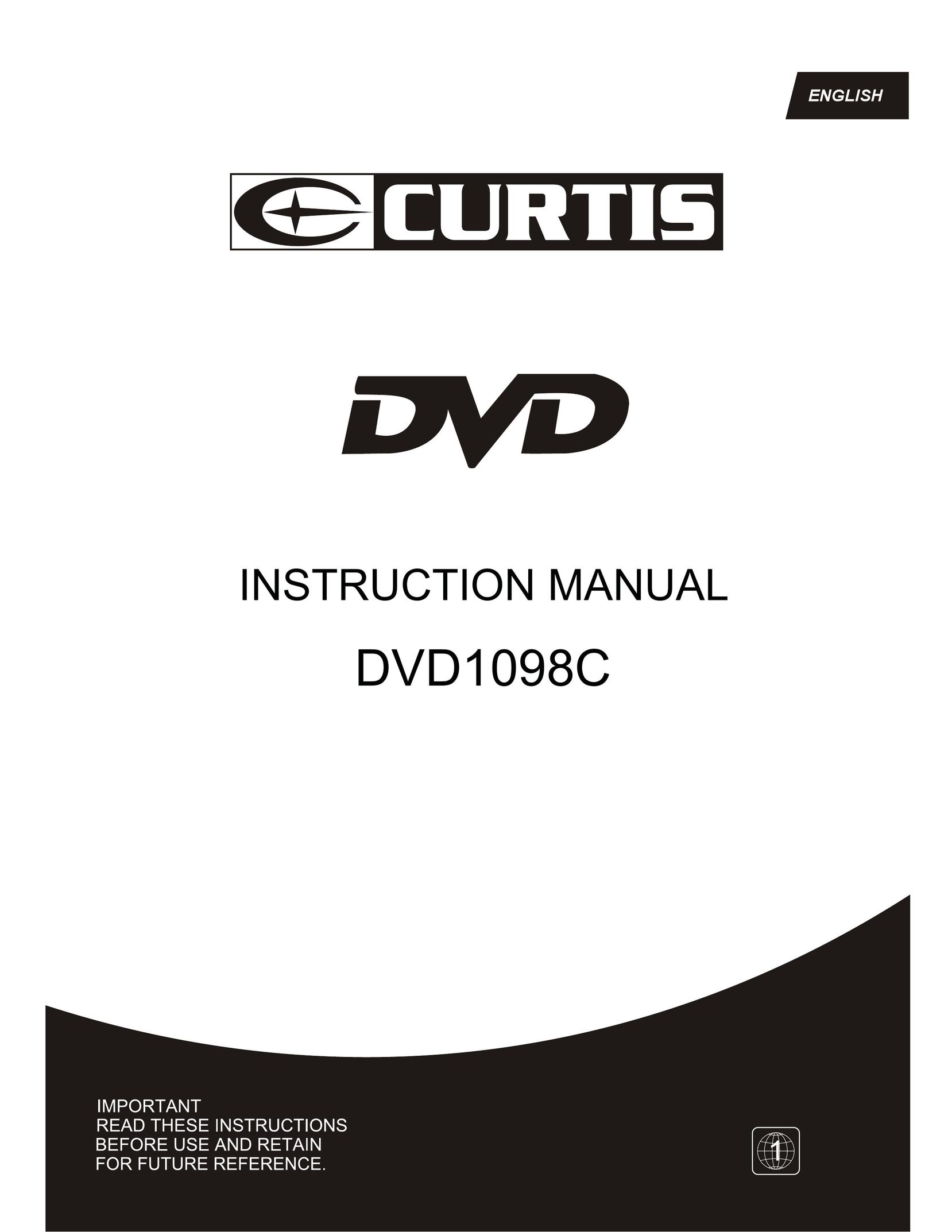 Curtis DVD1098C DVD Player User Manual
