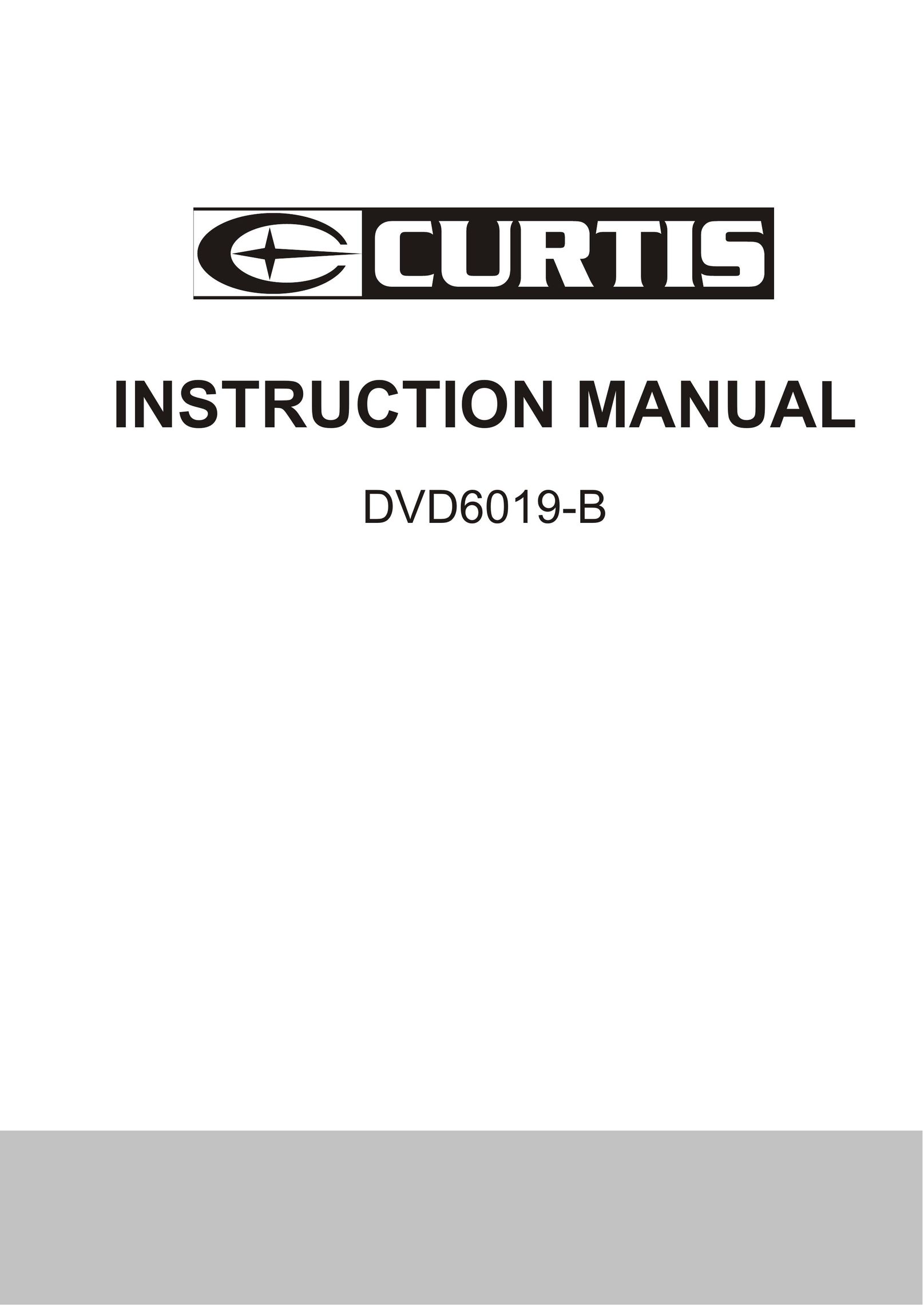 Curtis DVD6019-B DVD Player User Manual