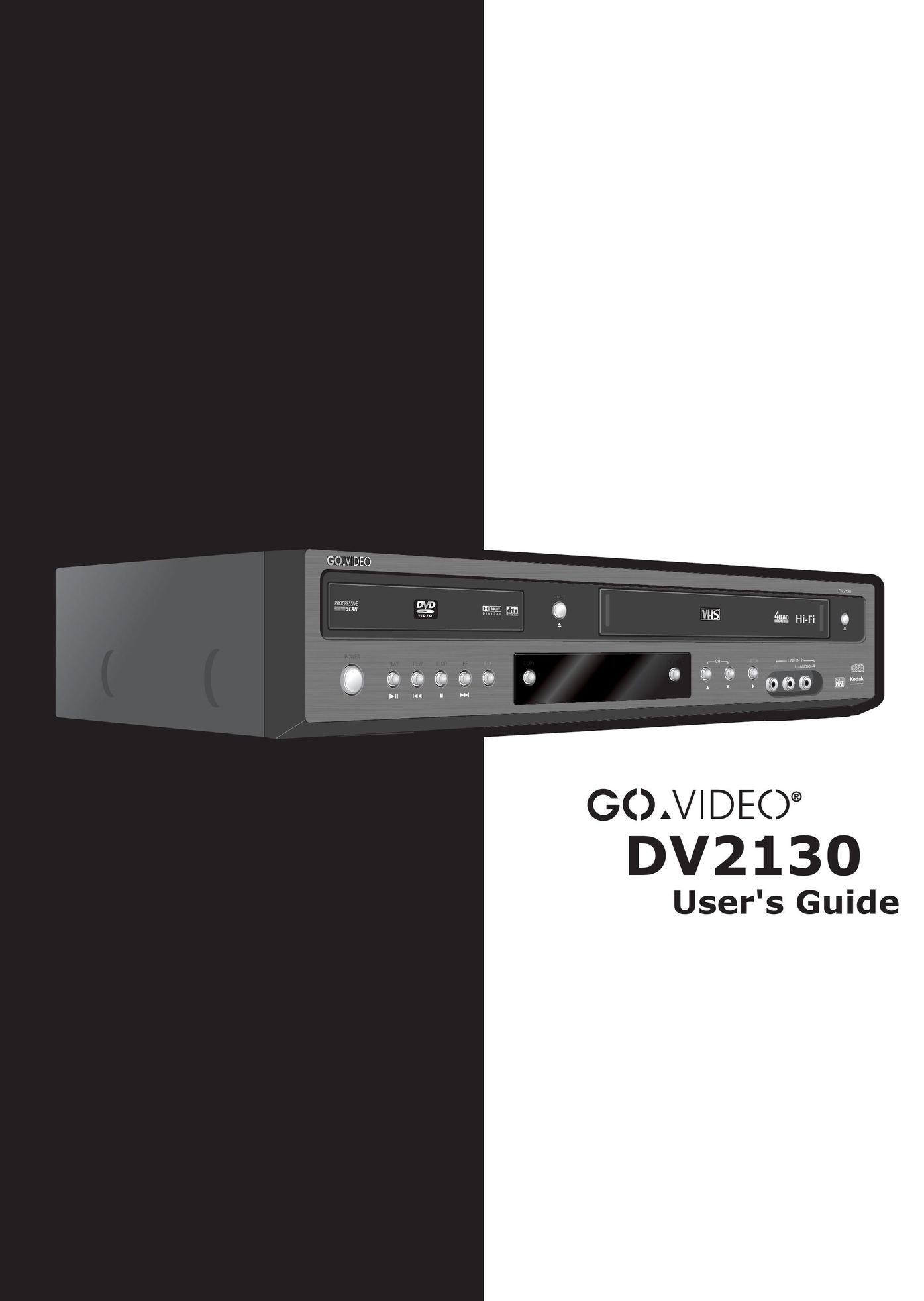 Go-Video DV2130 DVD Player User Manual