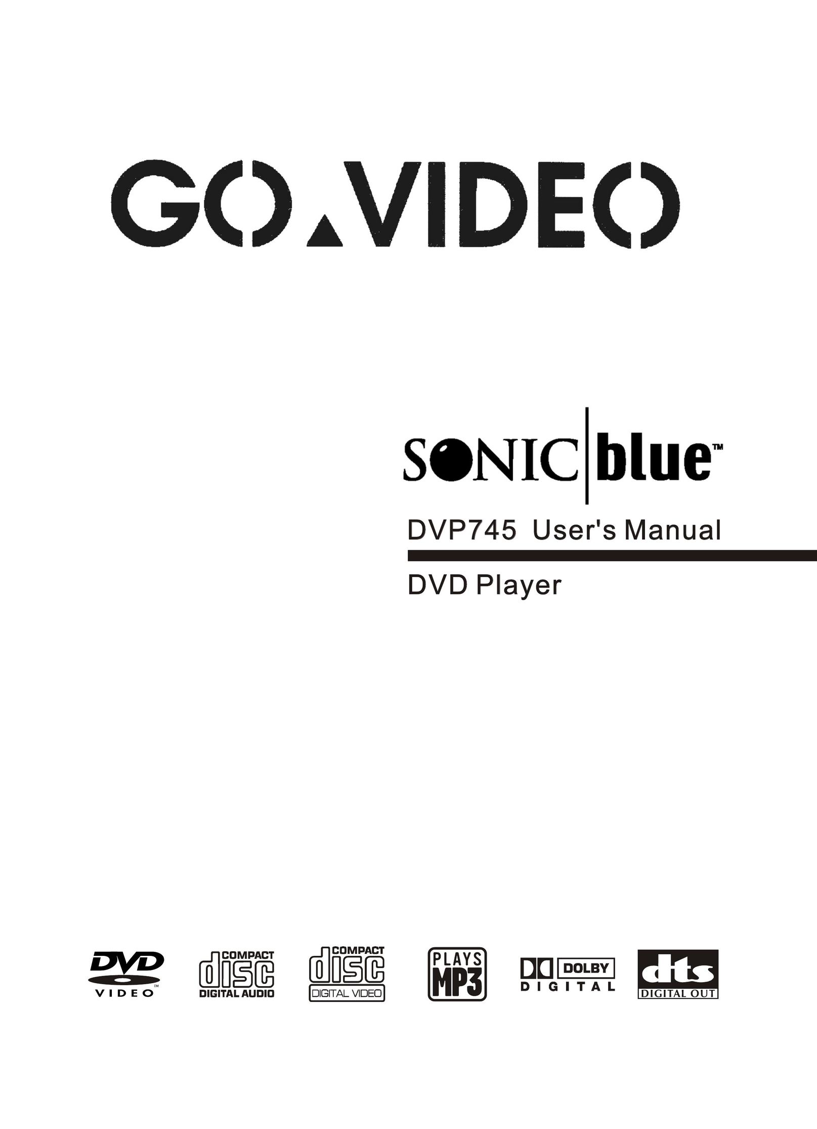 GoVideo DVP745 DVD Player User Manual