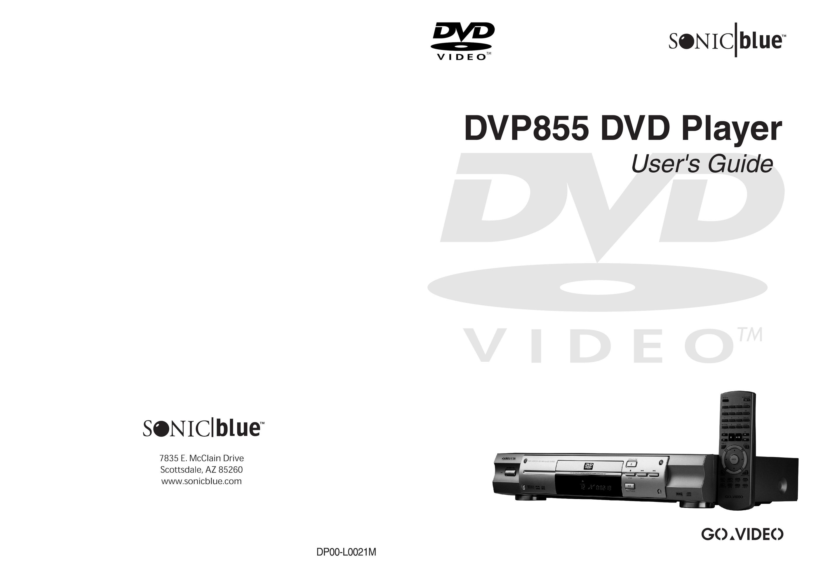 GoVideo DVP855 DVD Player User Manual