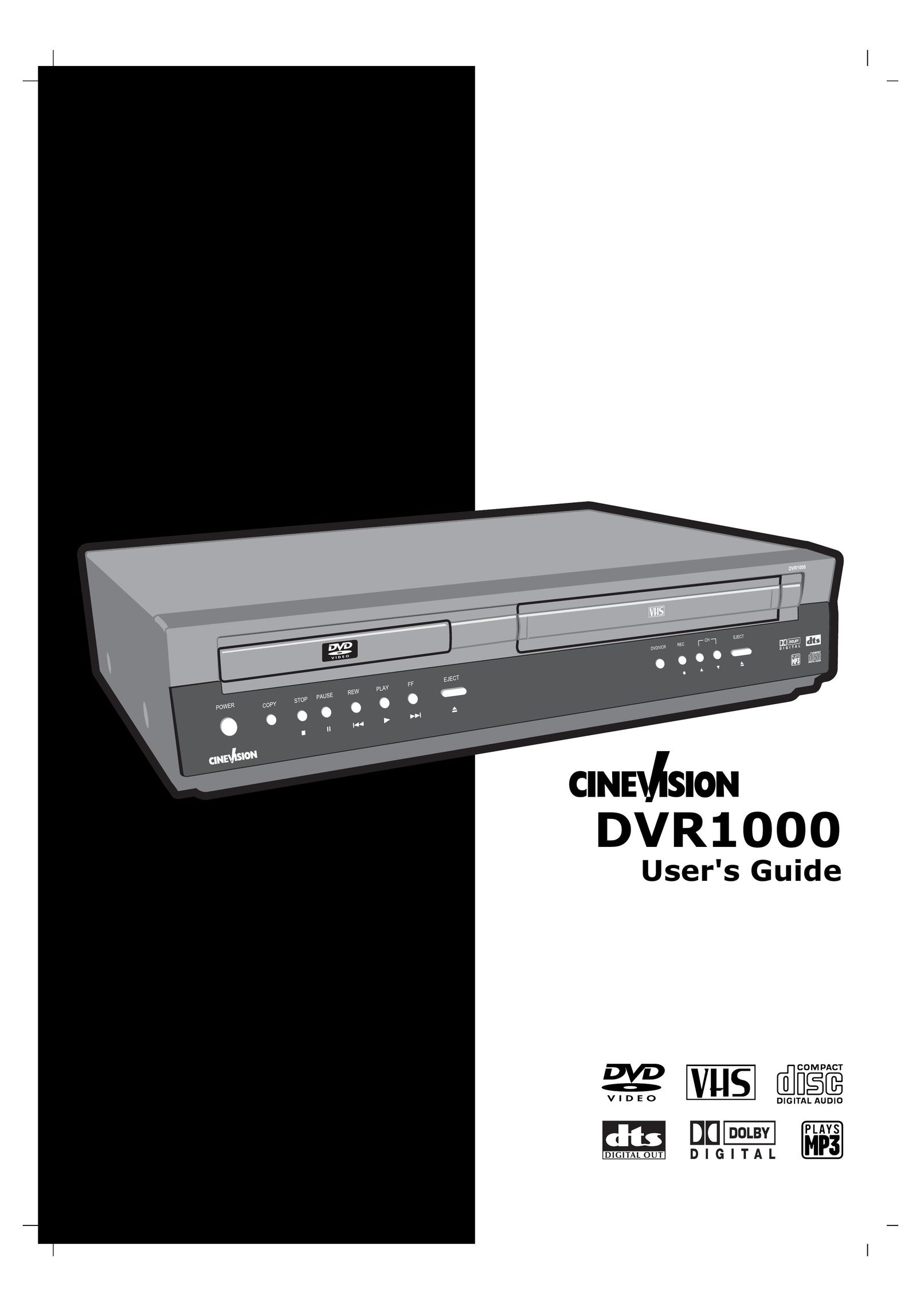 GoVideo DVR1000 DVD Player User Manual