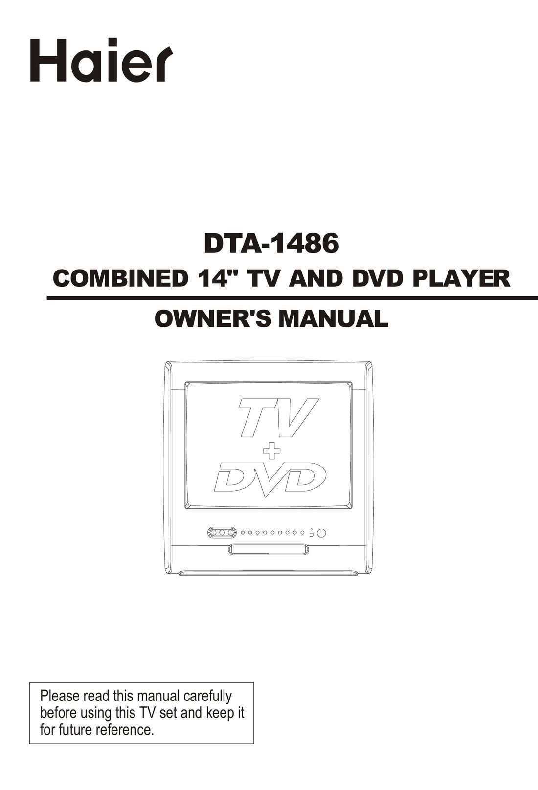 Haier DTA-1486 DVD Player User Manual