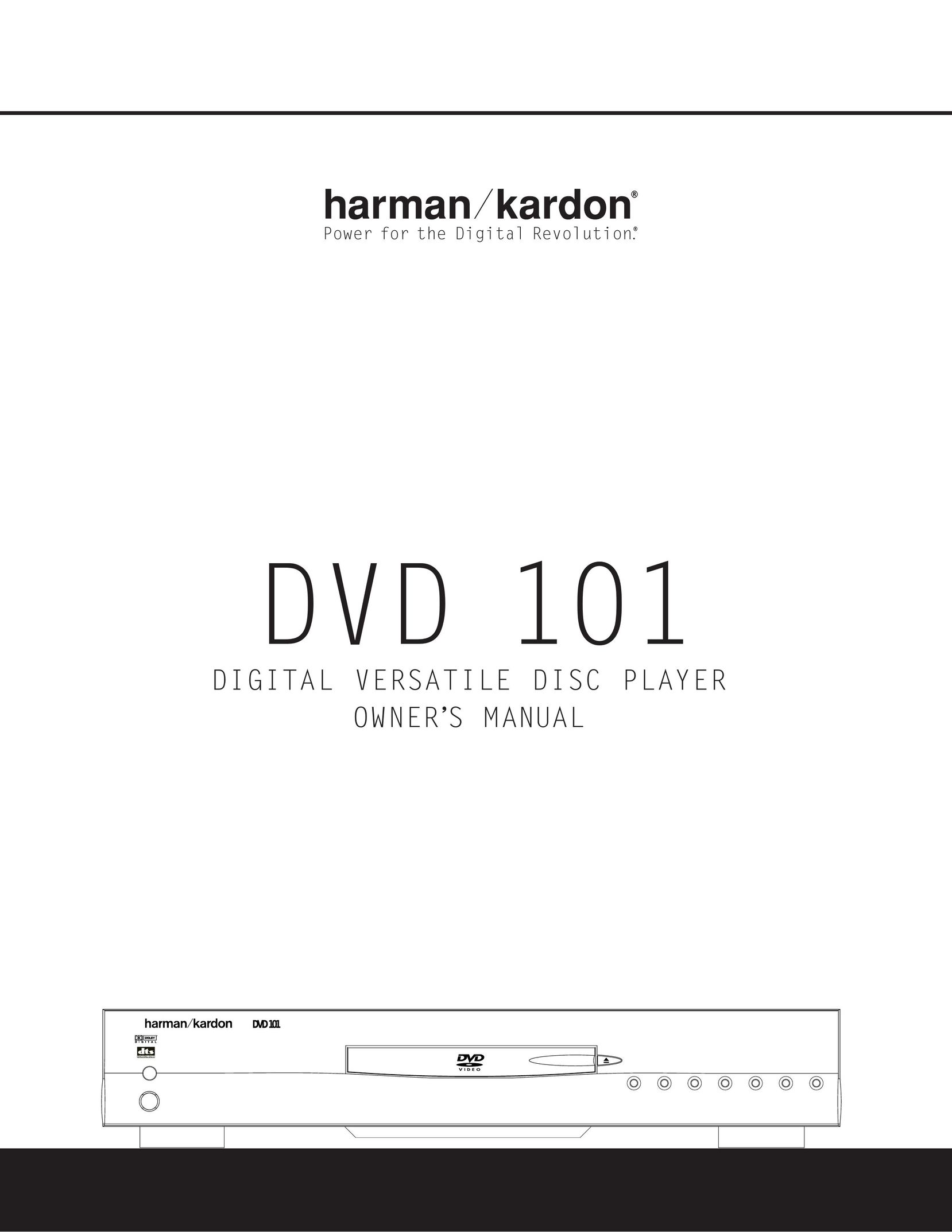 Harman-Kardon WLD8.810.119-1 DVD Player User Manual
