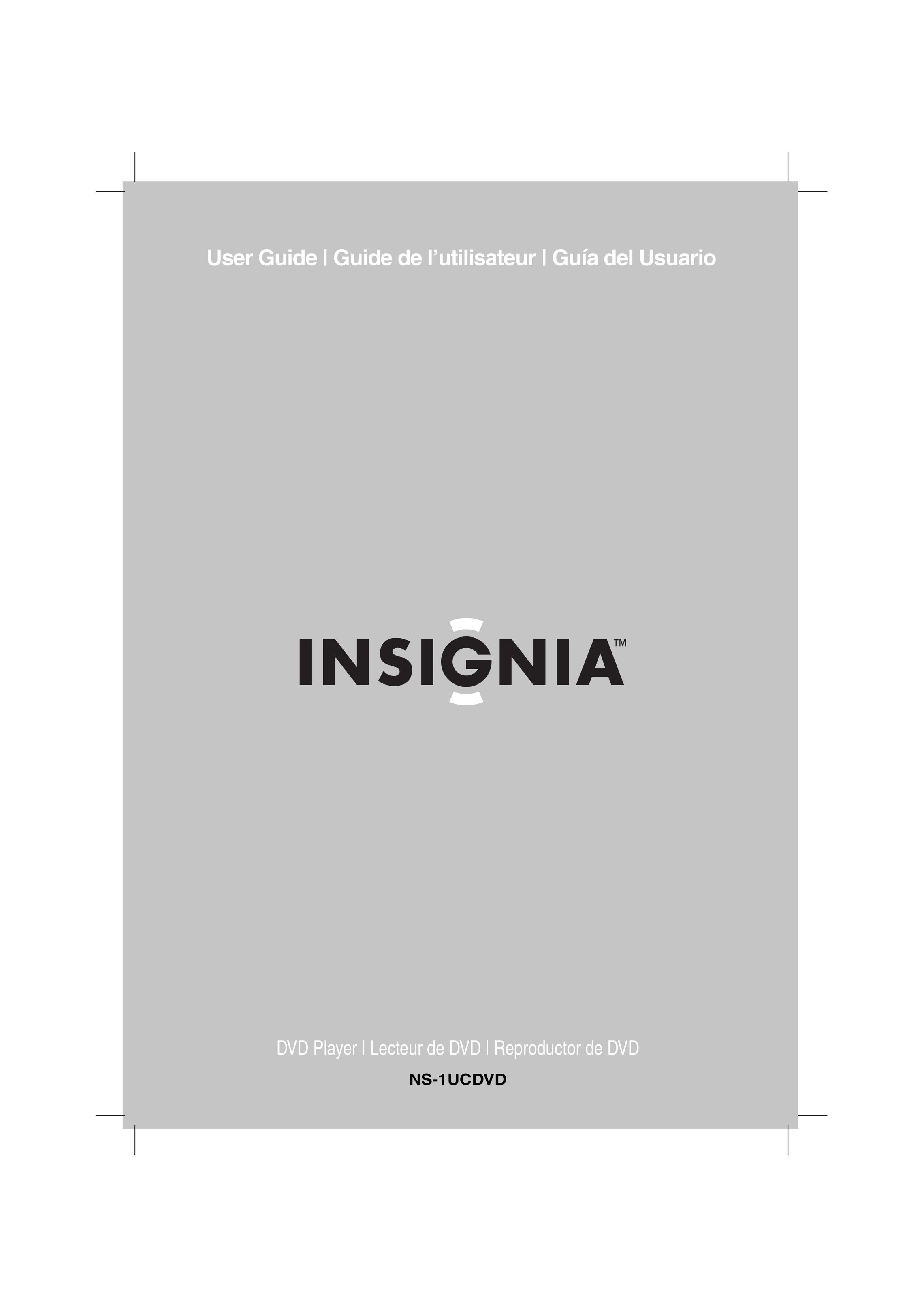 Insignia NS-1UCDVD DVD Player User Manual