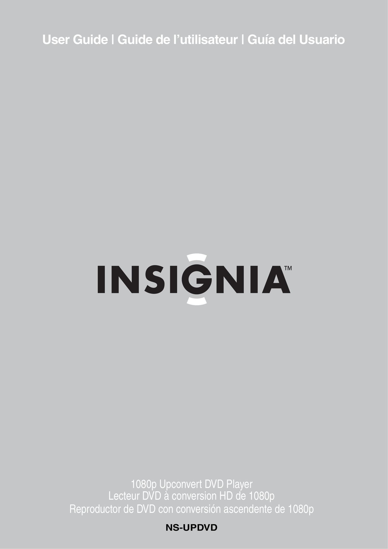 Insignia NS-UPDVD DVD Player User Manual