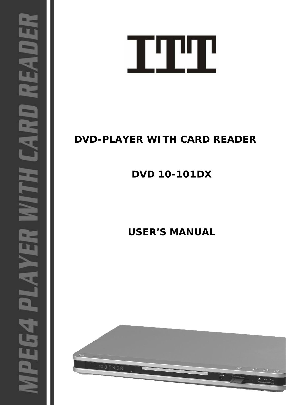 ITT DVD 10-101DX DVD Player User Manual