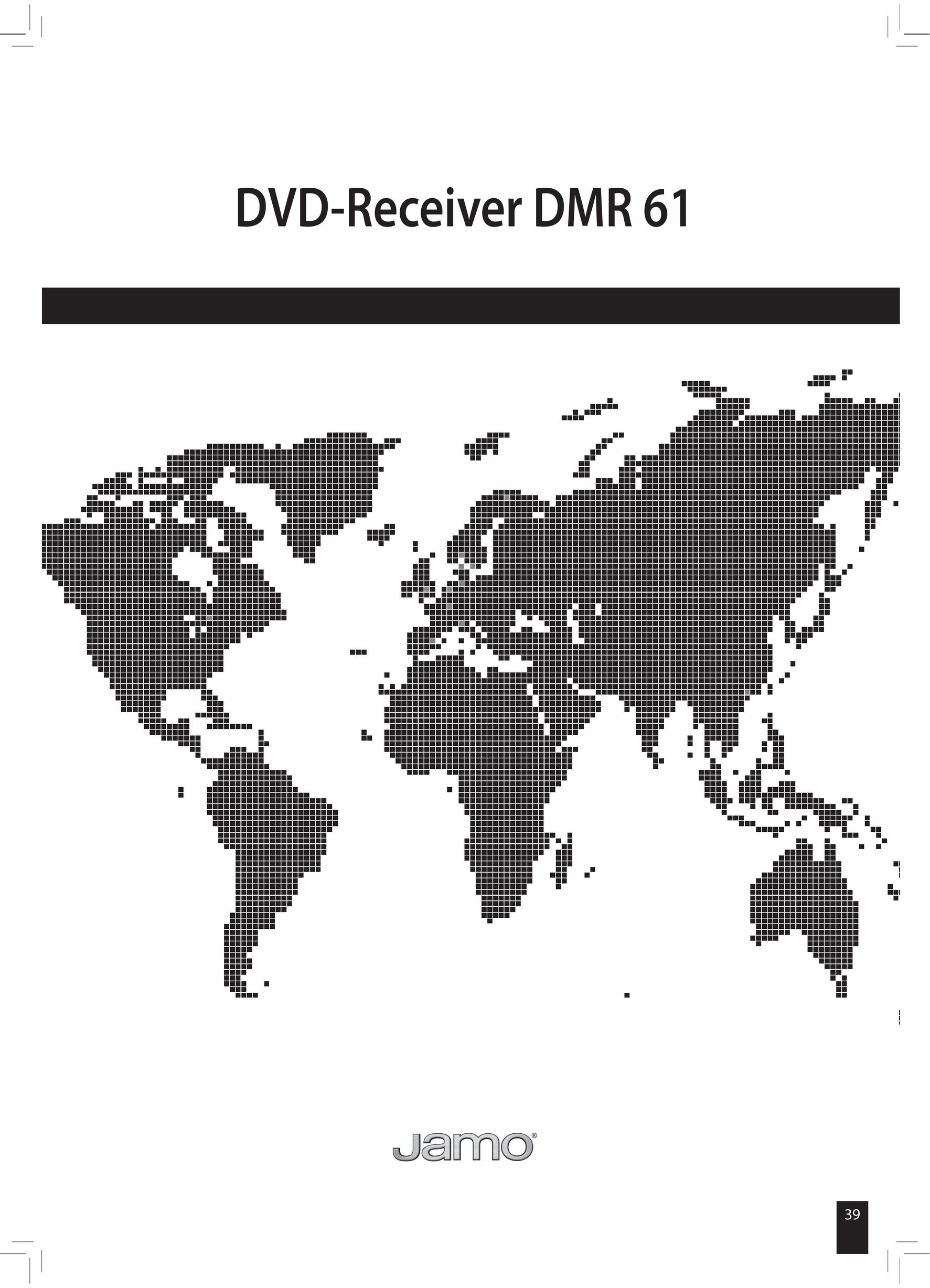 JAMO DMR 61 DVD Player User Manual