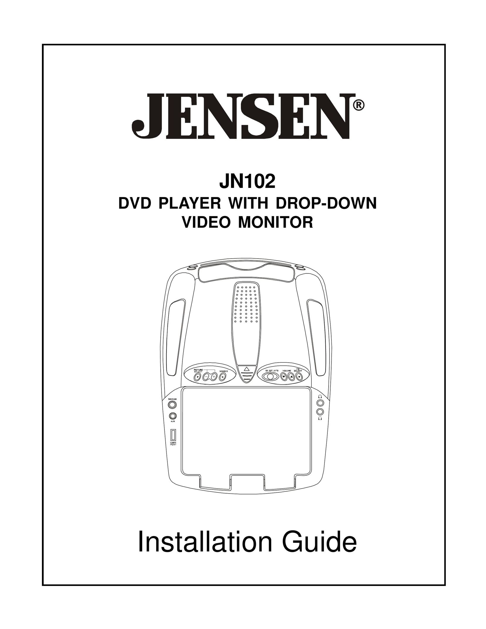 Jensen JN102 DVD Player User Manual