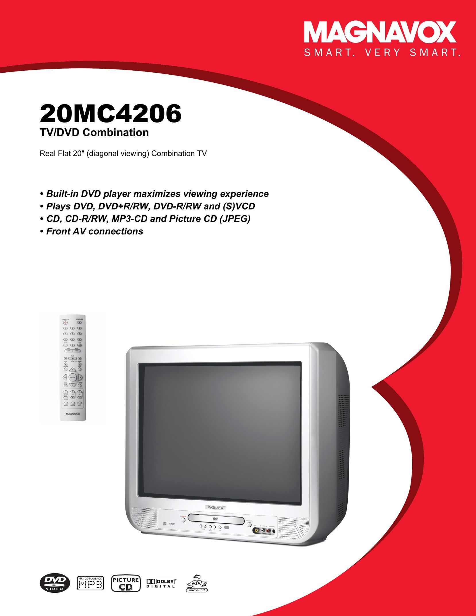 Magnavox 20MC4206 DVD Player User Manual