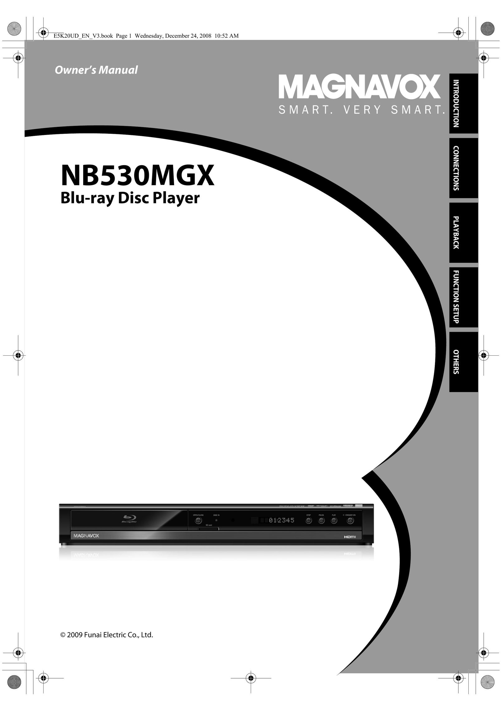 Magnavox NB530MGX DVD Player User Manual