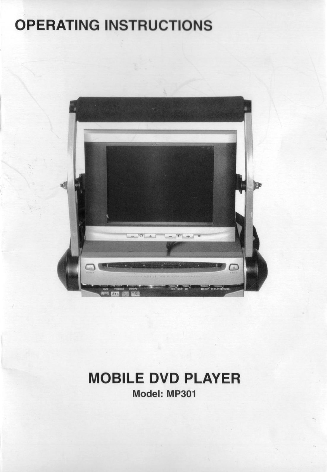 Nextar MP301 DVD Player User Manual