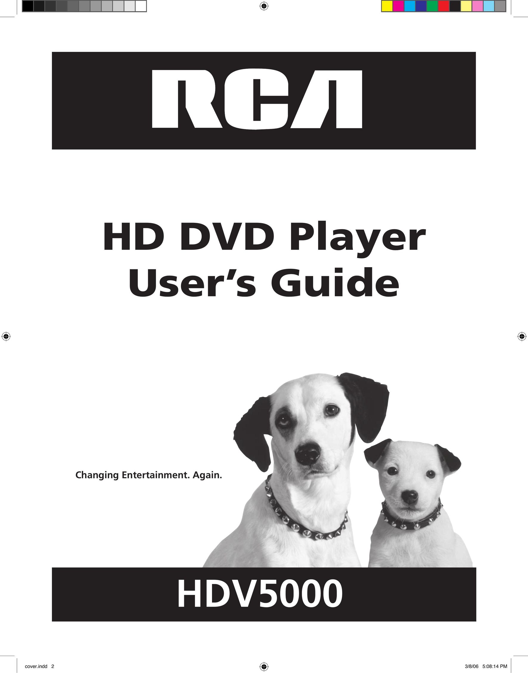 RCA HDV5000 DVD Player User Manual