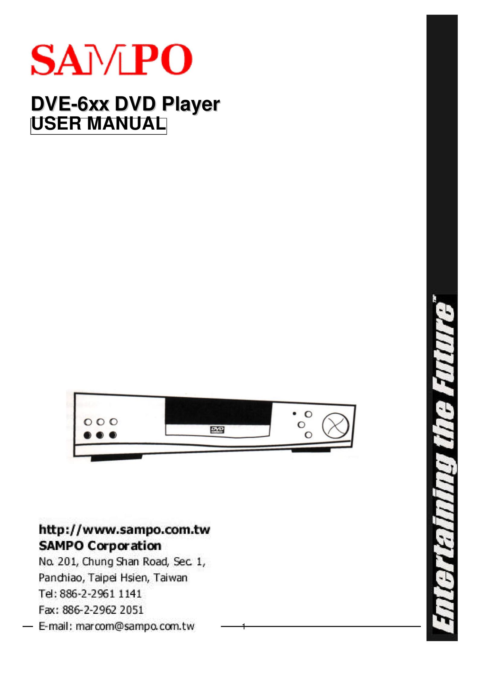 Sampo DVE-6xx DVD Player User Manual