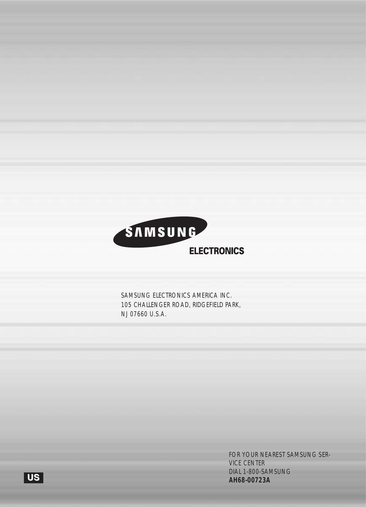 Samsung AH68-00723A DVD Player User Manual