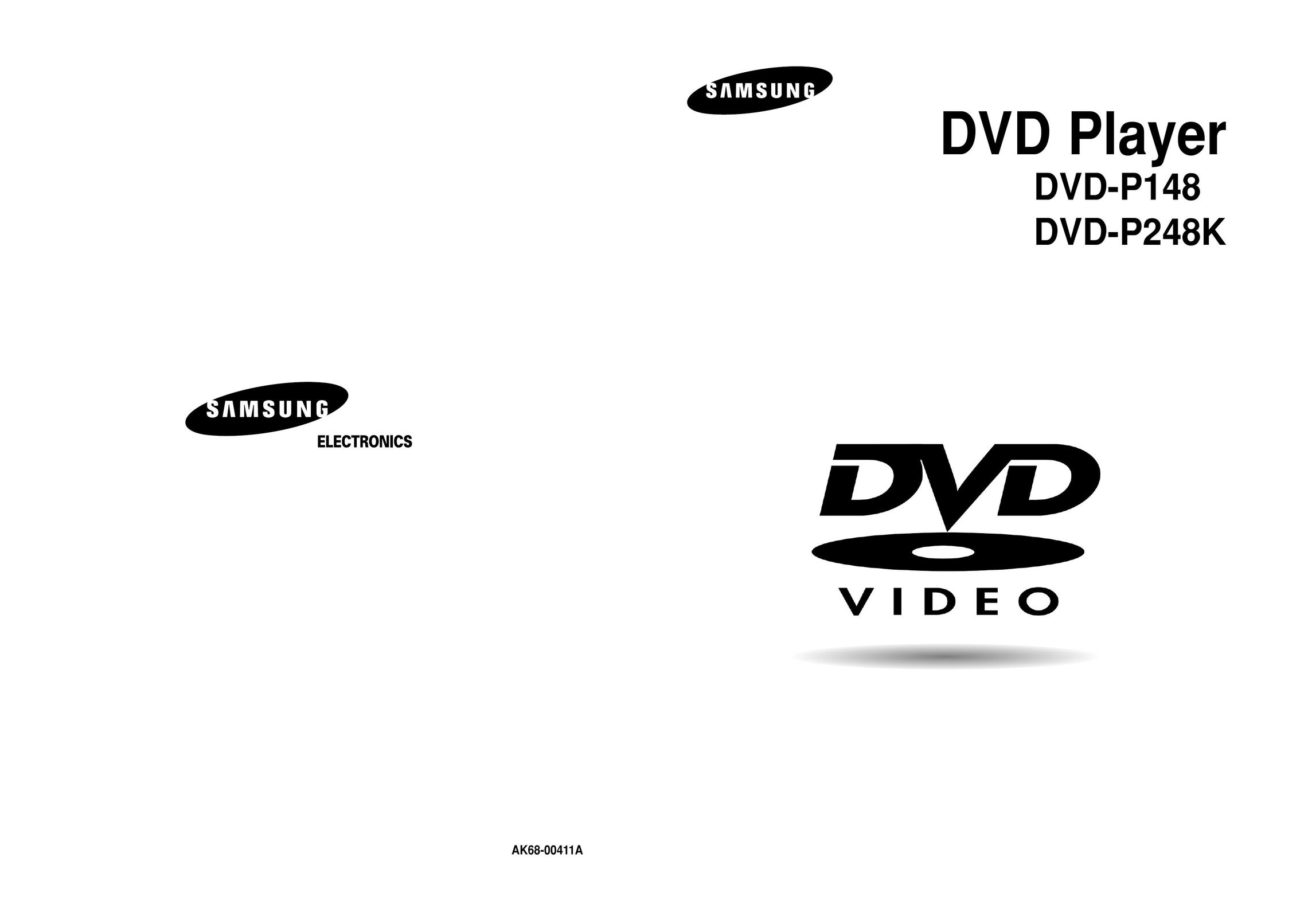 Samsung AK68-00411A DVD Player User Manual