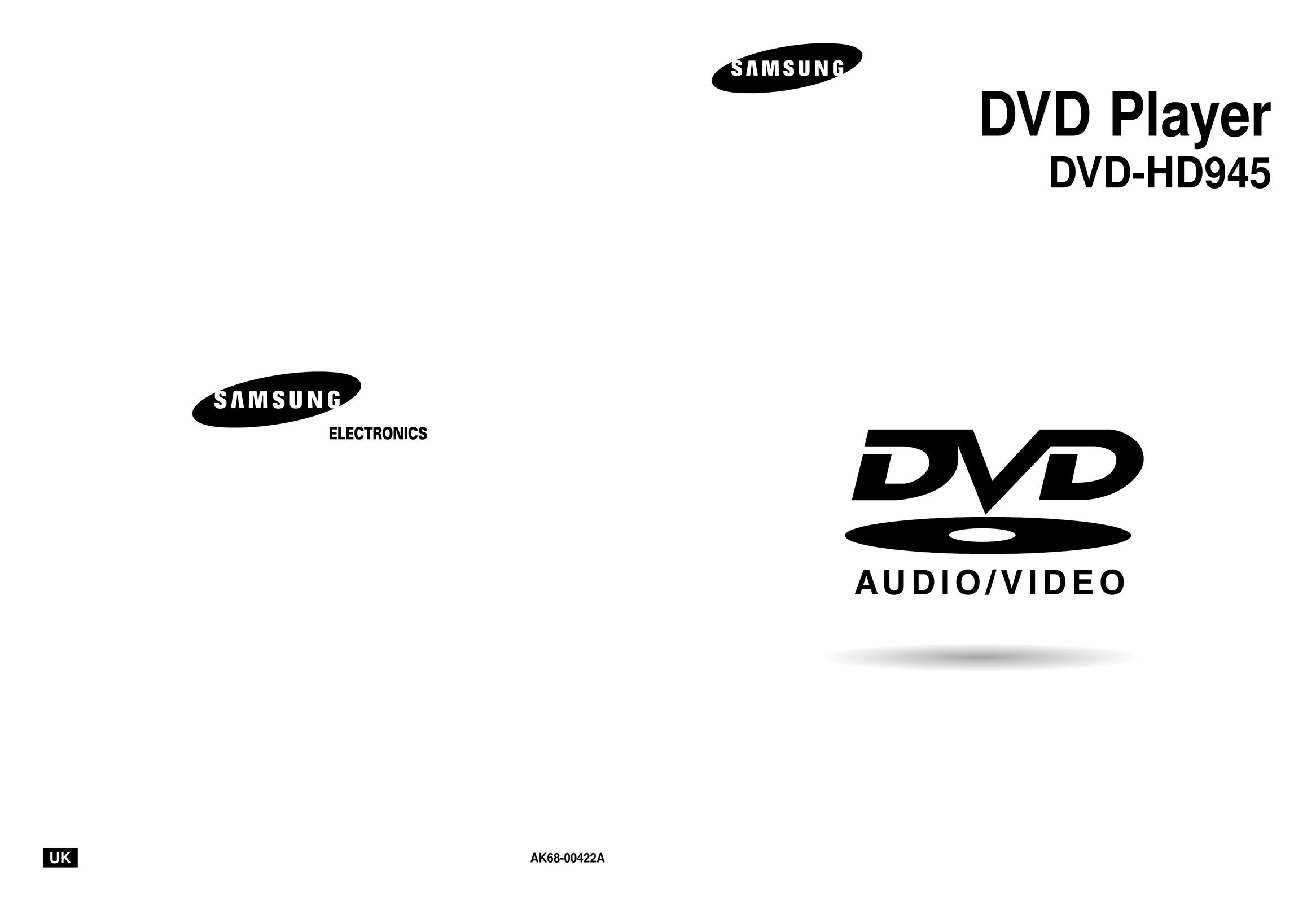 Samsung AK68-00422A DVD Player User Manual