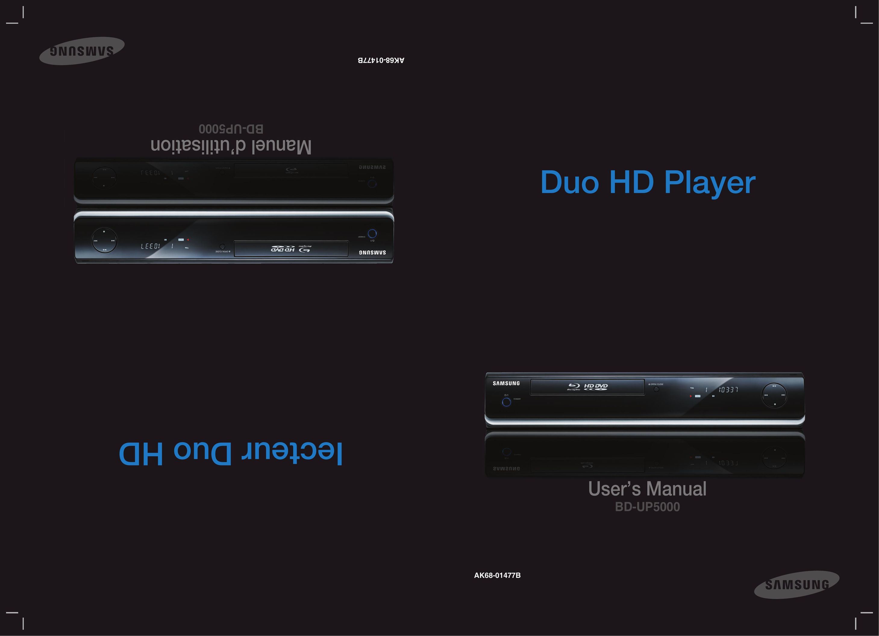 Samsung AK68-01477B DVD Player User Manual